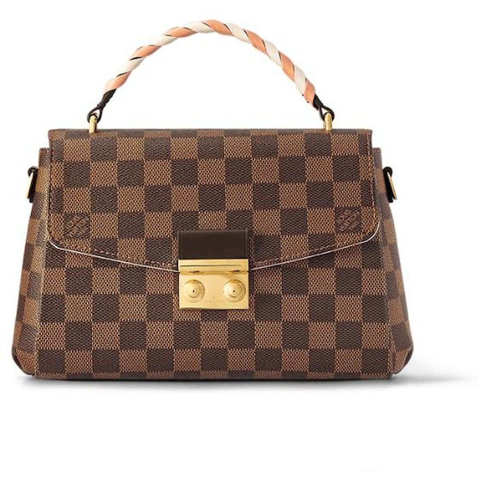 Handbags Louis Vuitton LV Croisette Damier Bag New