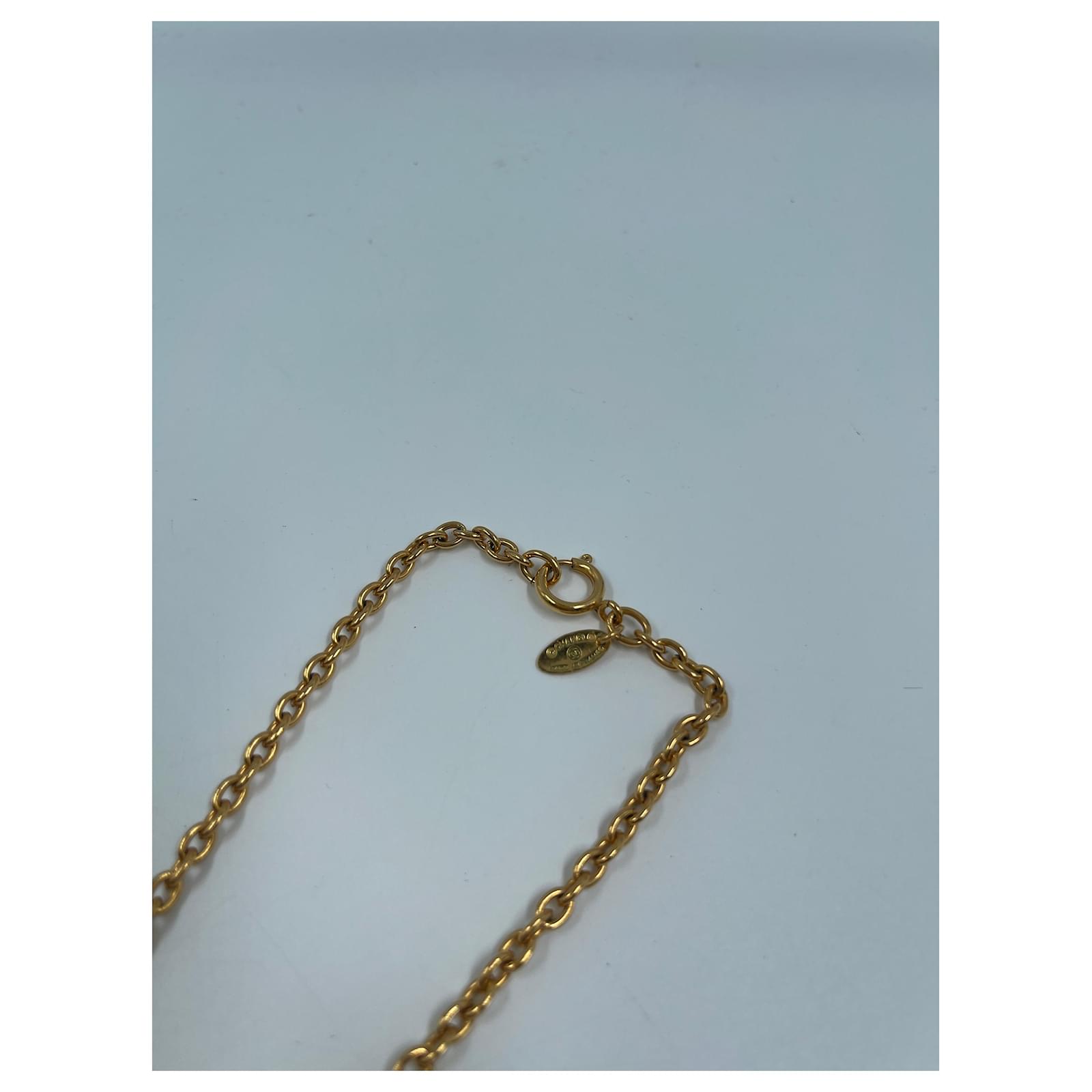 Gold-Toned ChanelNecklace Golden Metal ref.777948 - Joli Closet