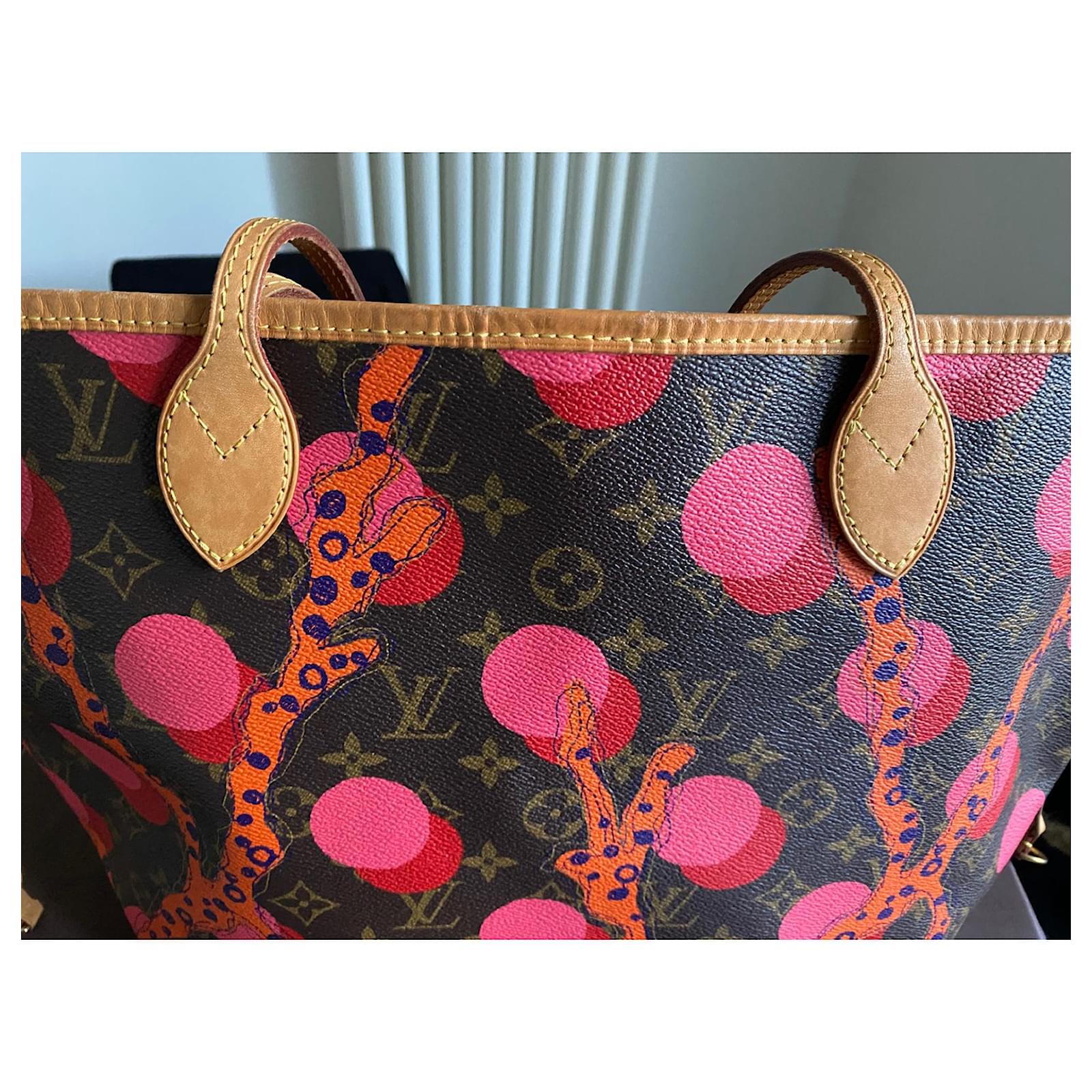 Louis Vuitton Neverfull MM Ramages Multiple colors Synthetic ref