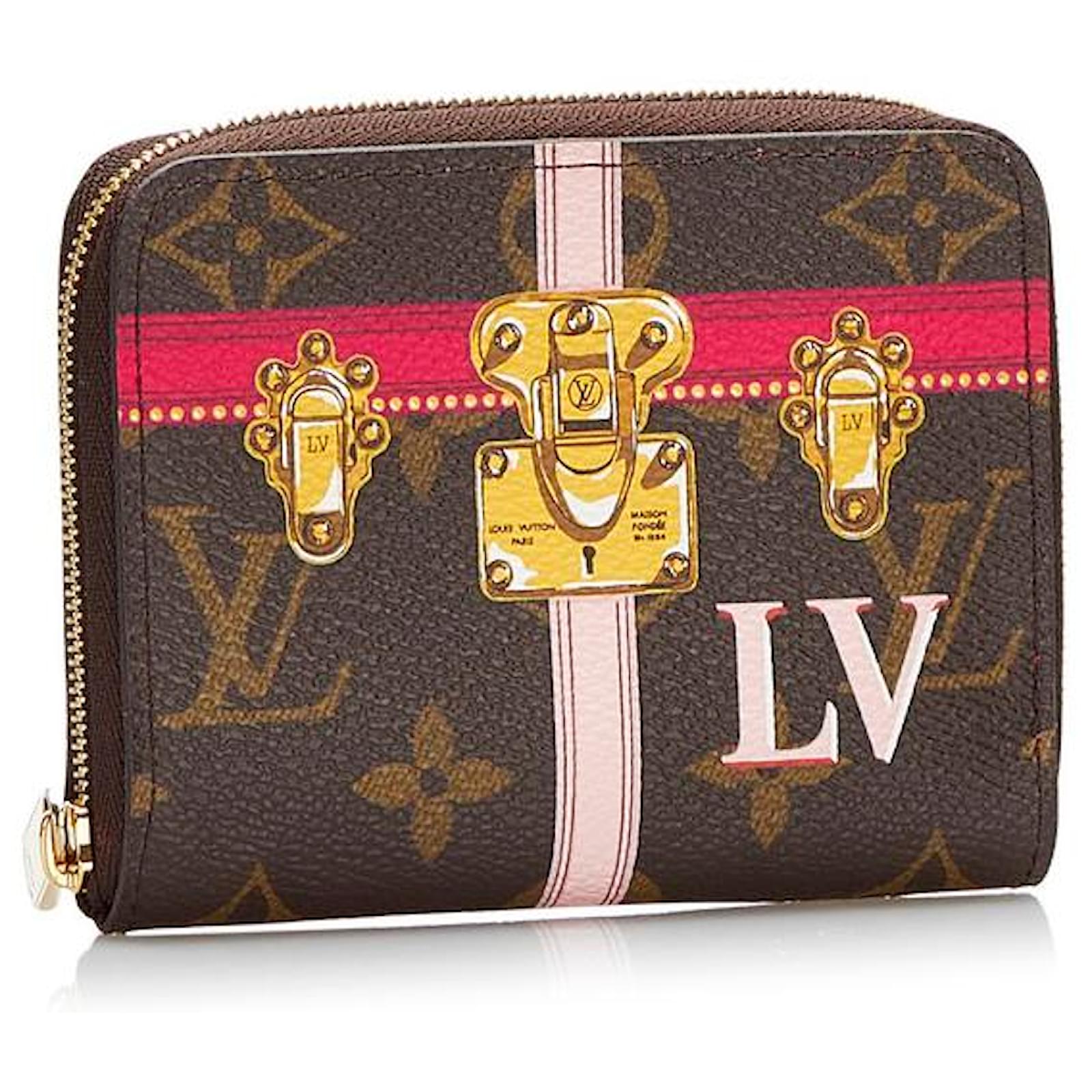 Louis Vuitton Monogram Summer Trunks Zippy Wallet in 2023