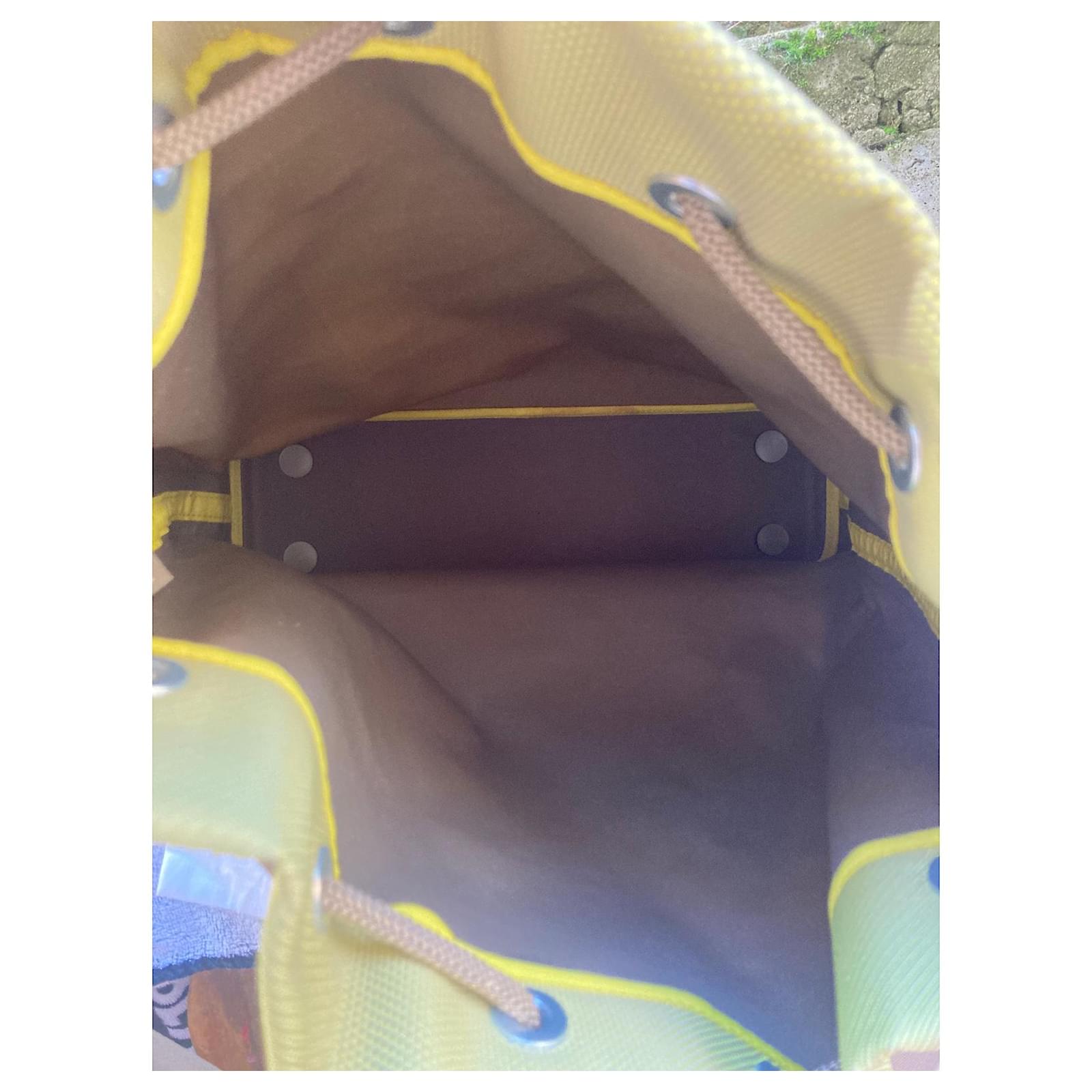 Louis Vuitton Cup bag number 0000 RARE and COLLECTOR Yellow Dark