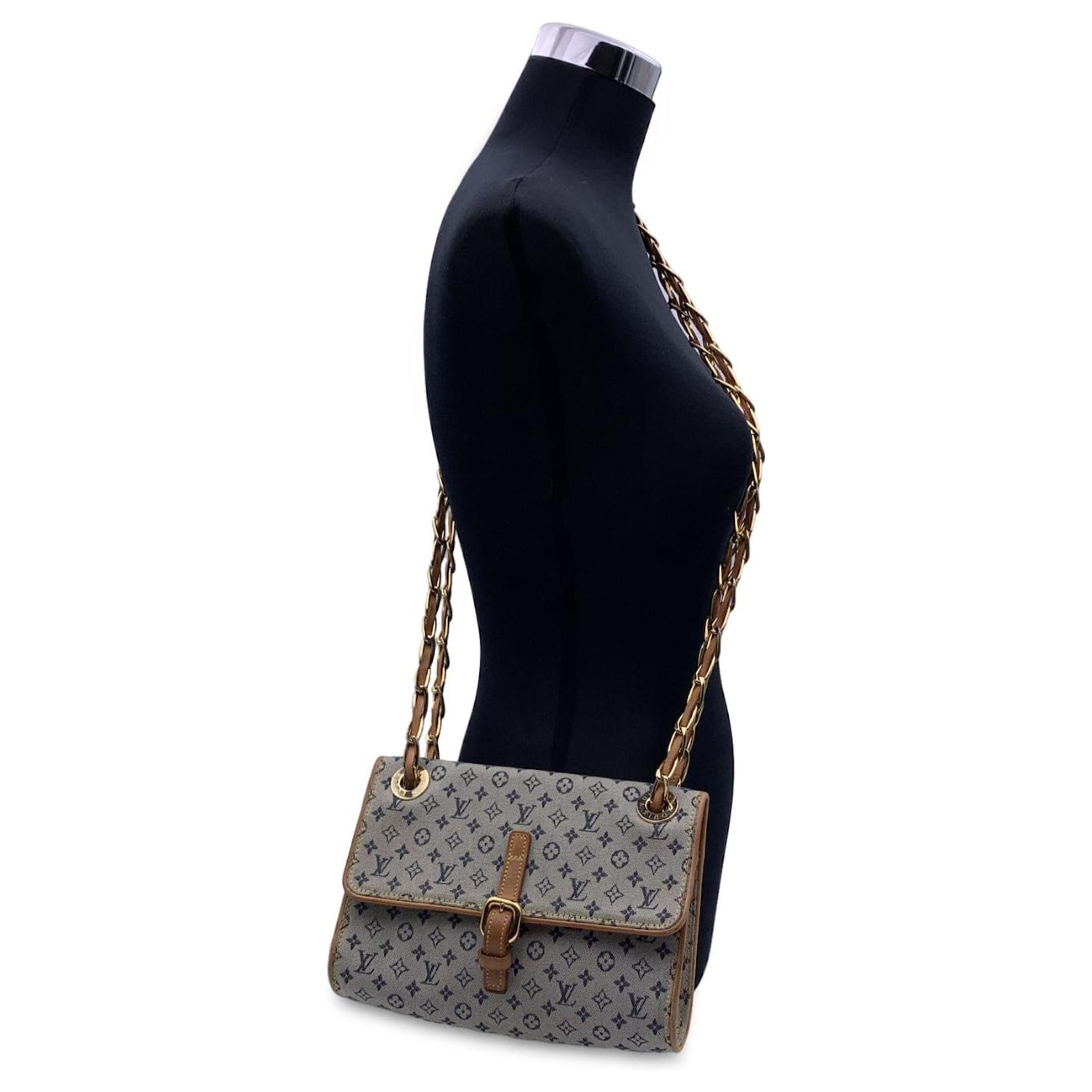 Louis Vuitton Monogram Mini Lin Camille - Blue Shoulder Bags