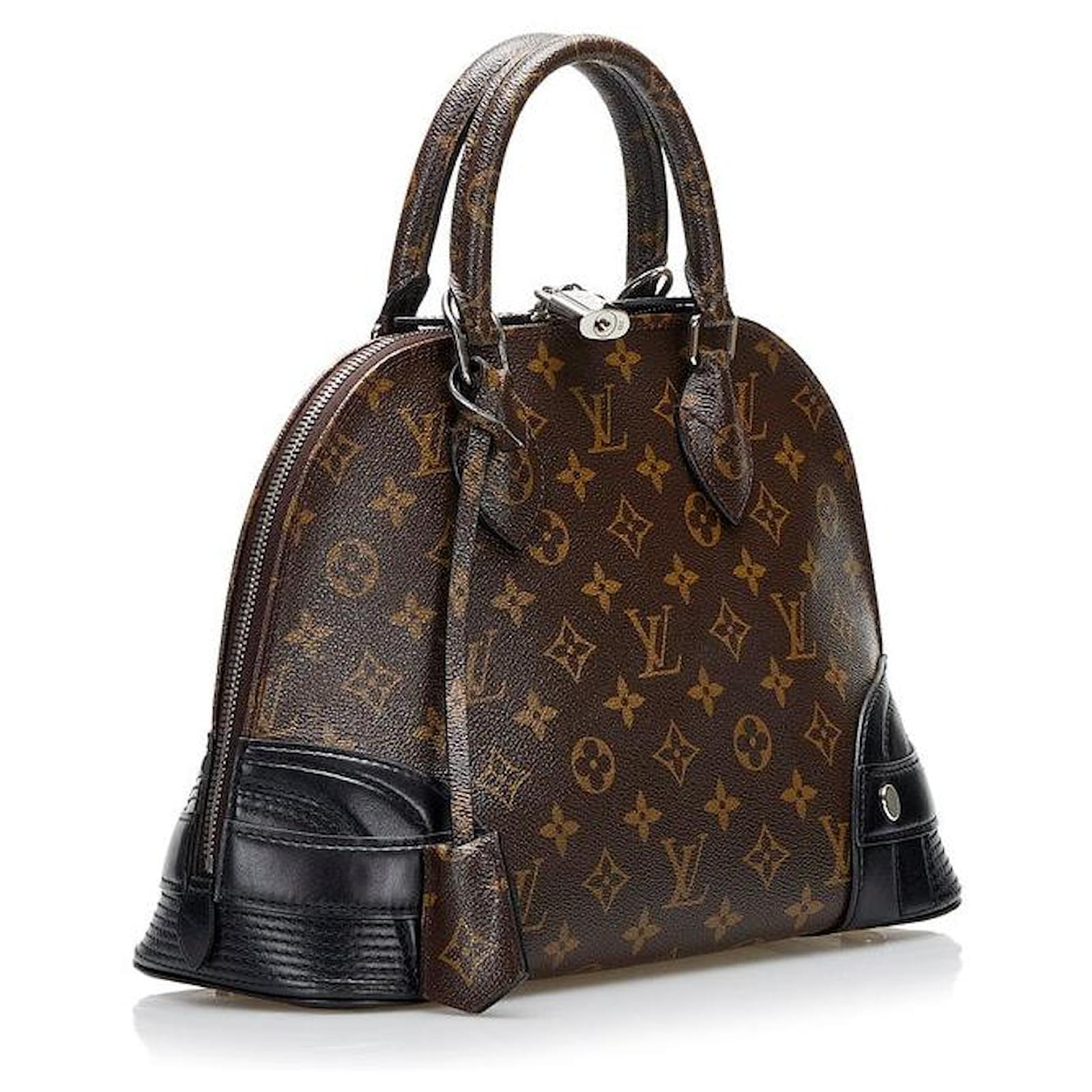 Louis Vuitton 2015 Pre-Owned Monogram Shiny Alma PM Handbag - Brown for  Women