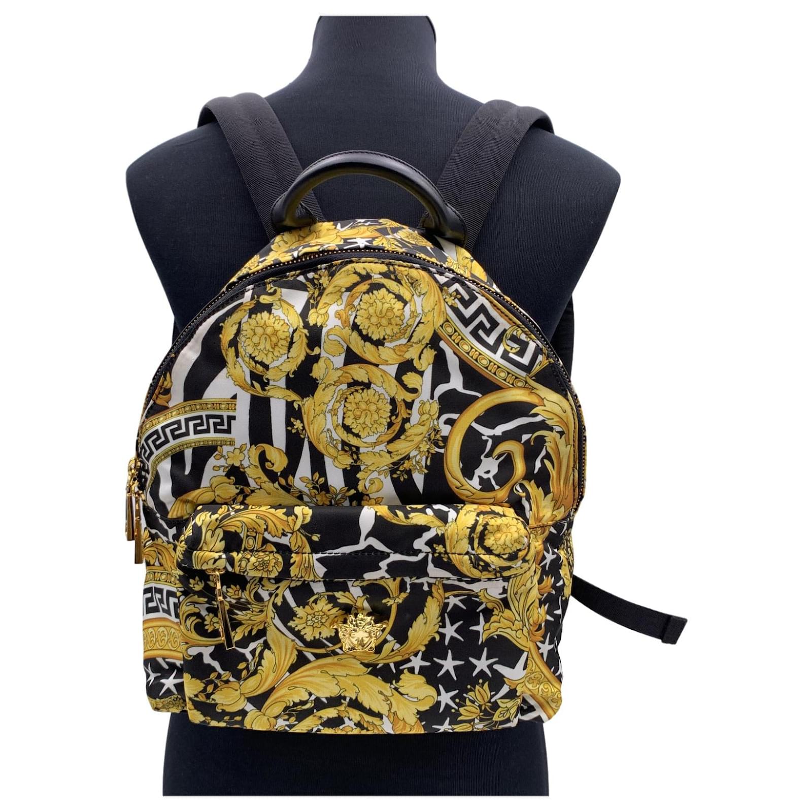 バッグ VERSACE BONDAGE BAROQUE BACKPACK バッグ VERSACE BONDAGE BAROQUE BACKPACK Versace Red Tiger