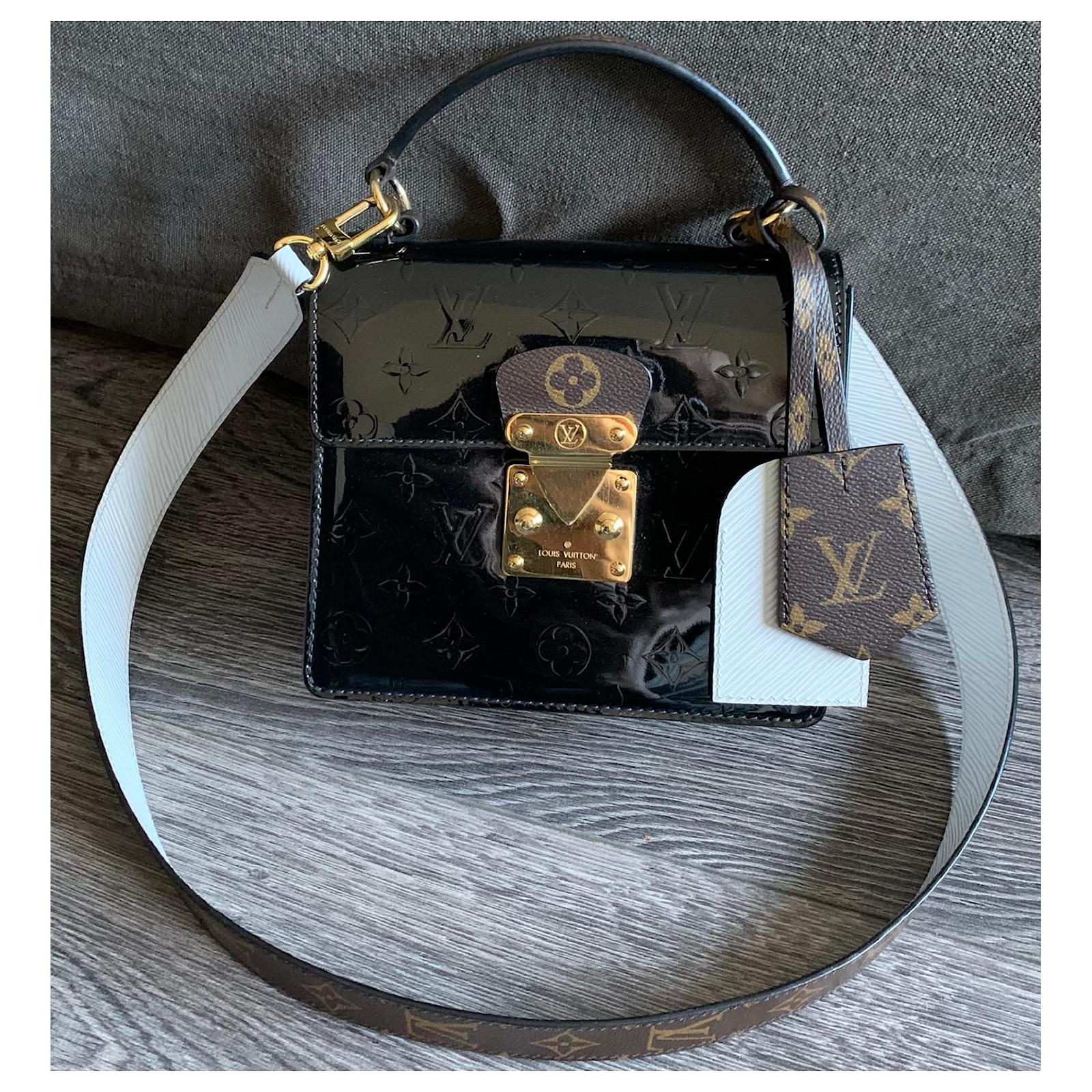 Louis Vuitton Spring Street Patent Leather Handbag