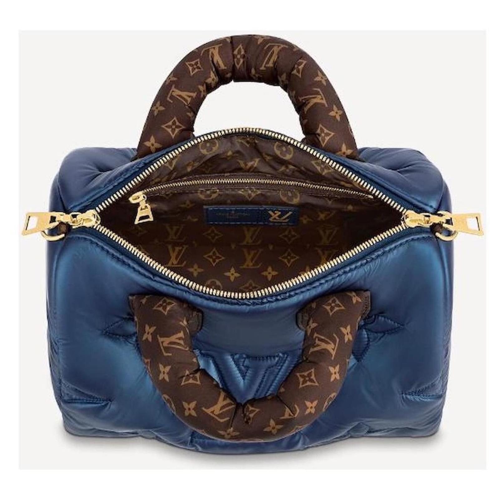 Louis Vuitton LV Speedy 25 pillow blue shoulder bag Synthetic ref.784317 -  Joli Closet