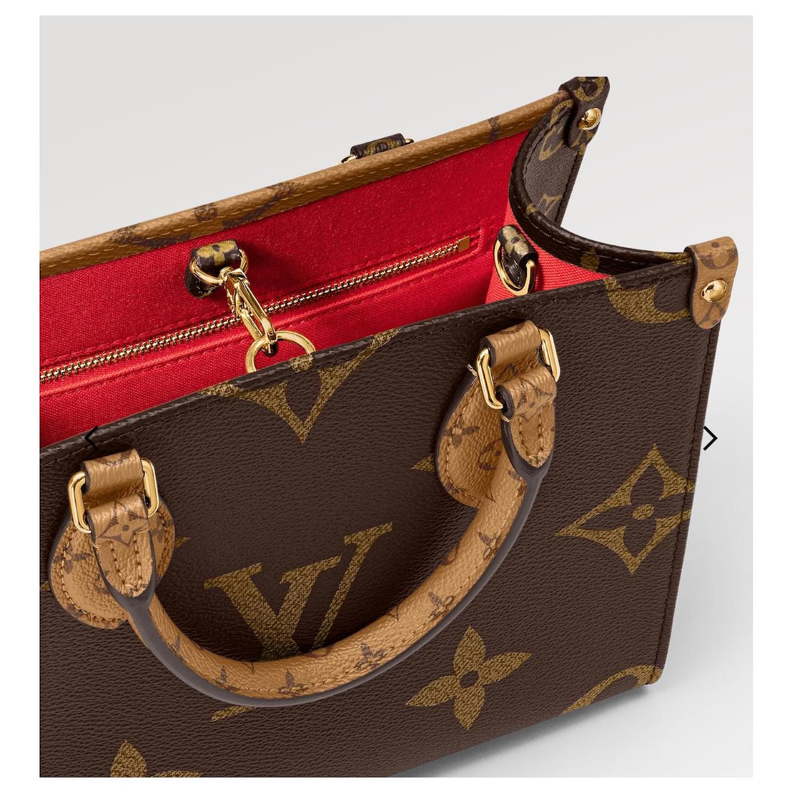 Louis Vuitton Monogram Reverse OnTheGo PM - Brown Totes, Handbags -  LOU751800