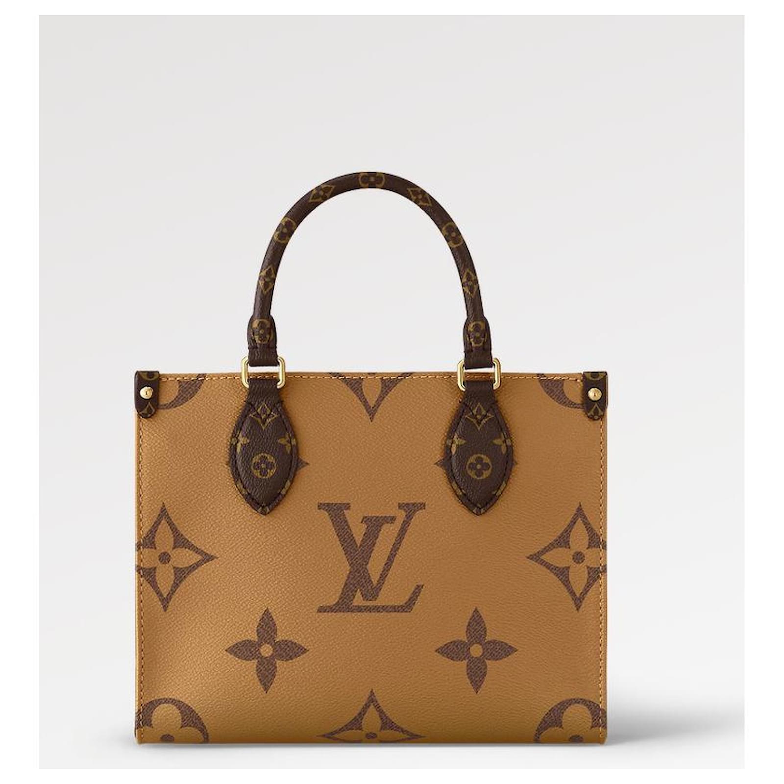 Louis Vuitton LV Onthego PM monogram Brown Cloth ref.915448 - Joli Closet