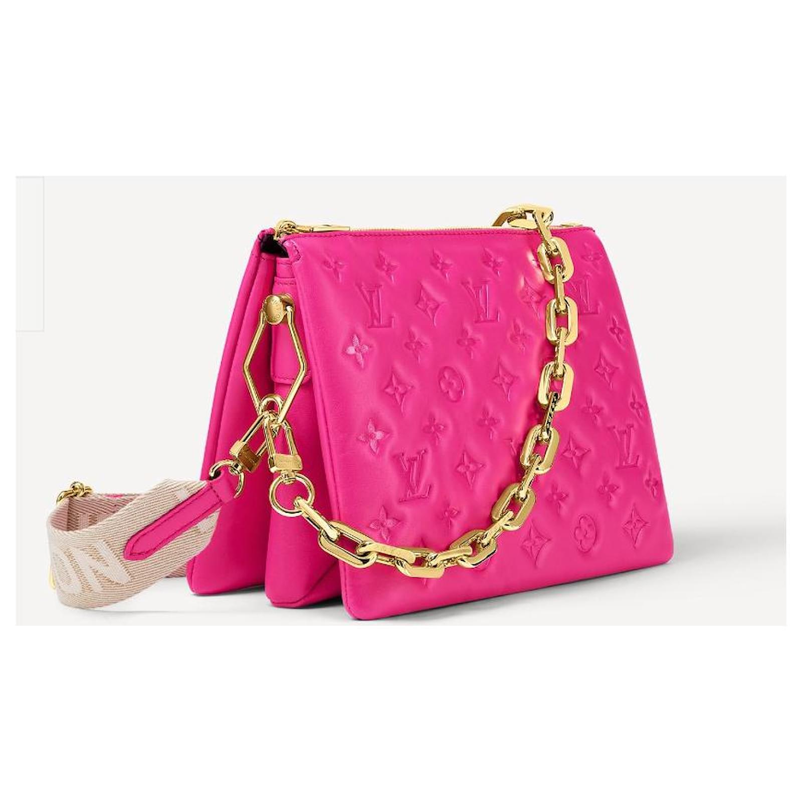 Louis Vuitton LV Coussin Rose Miami Pink Leather ref.785095 - Joli
