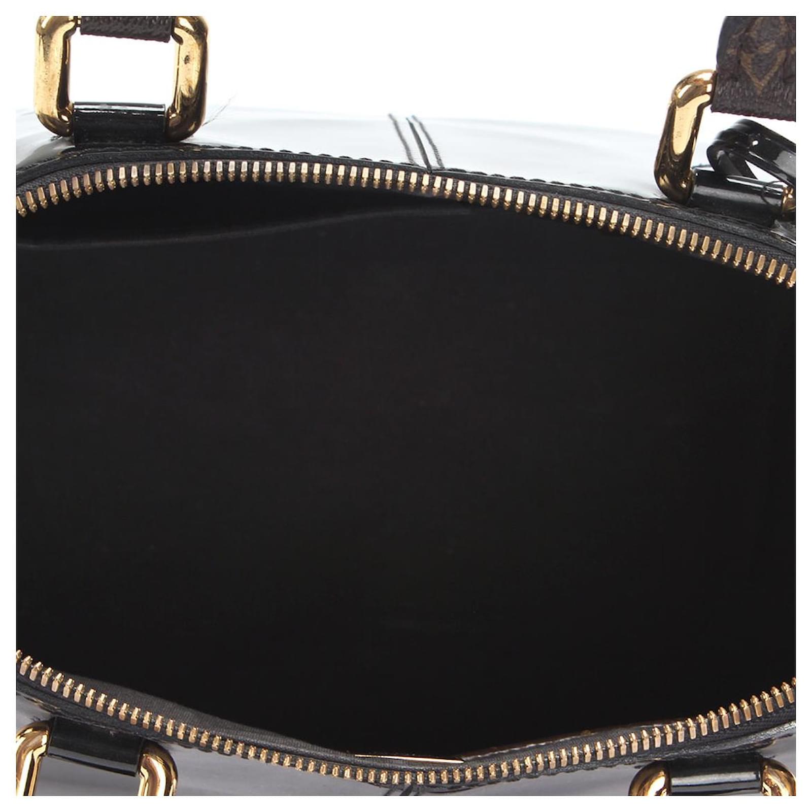 Louis Vuitton Vernis Miroir Tote M0213 Black Enamel ref.785586 - Joli Closet