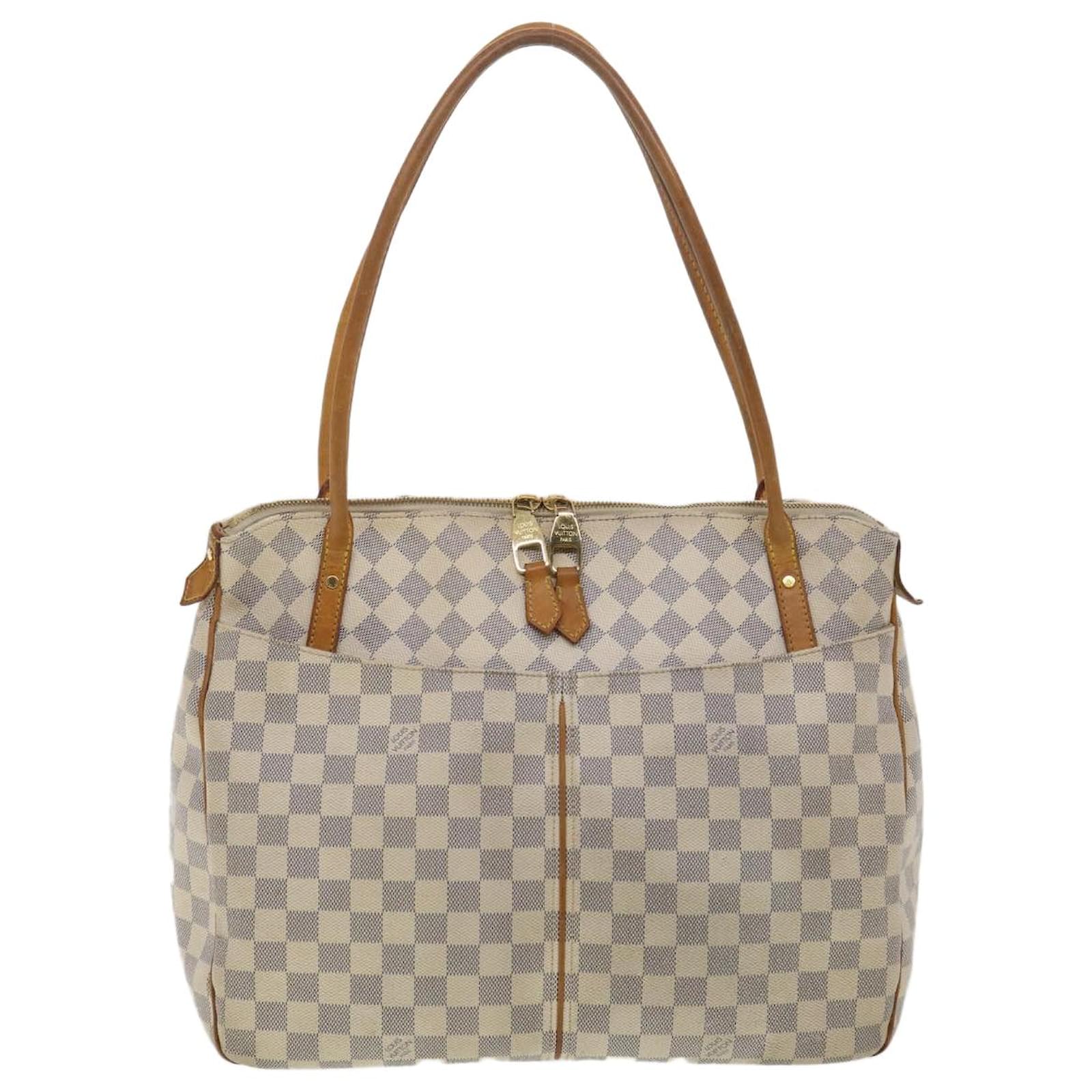 Louis Vuitton Damier Azur Saleya GM - White Totes, Handbags