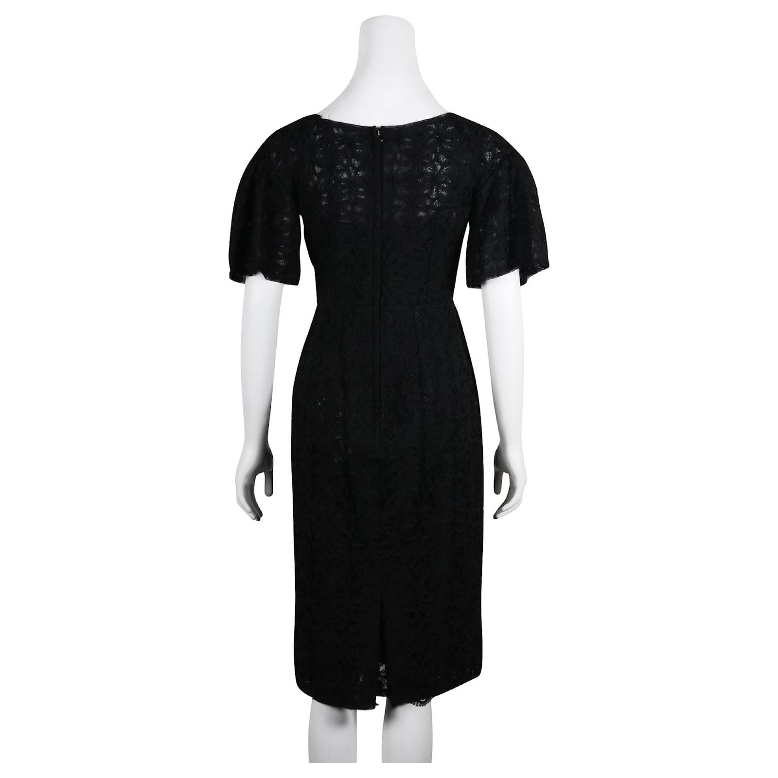 Robe Manches Bouffantes Dolce Noir 2517711 210 main image 1