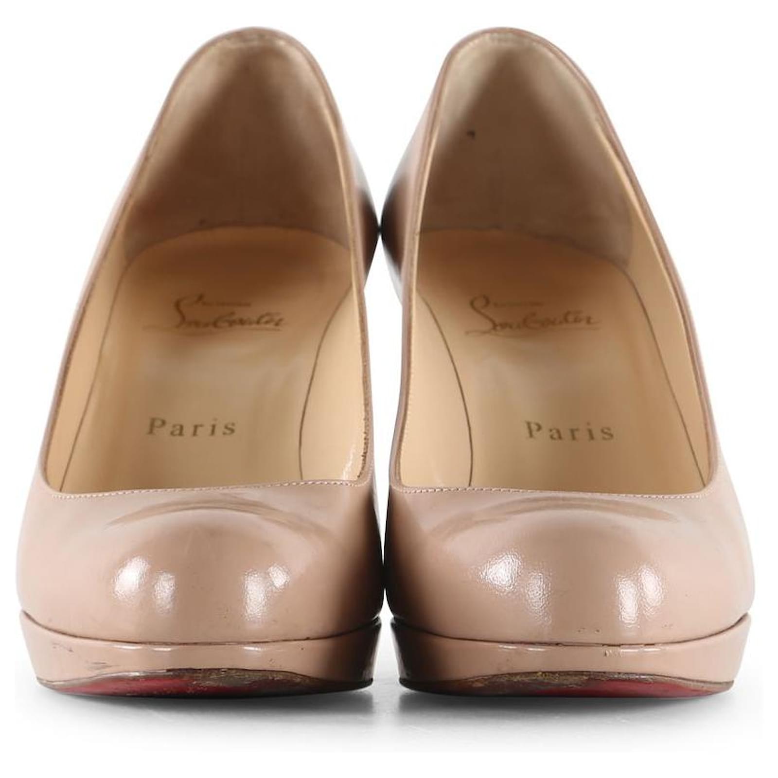 Prada Décolleté Bicolore Aperte sul Tallone in Pelle Verniciata con
