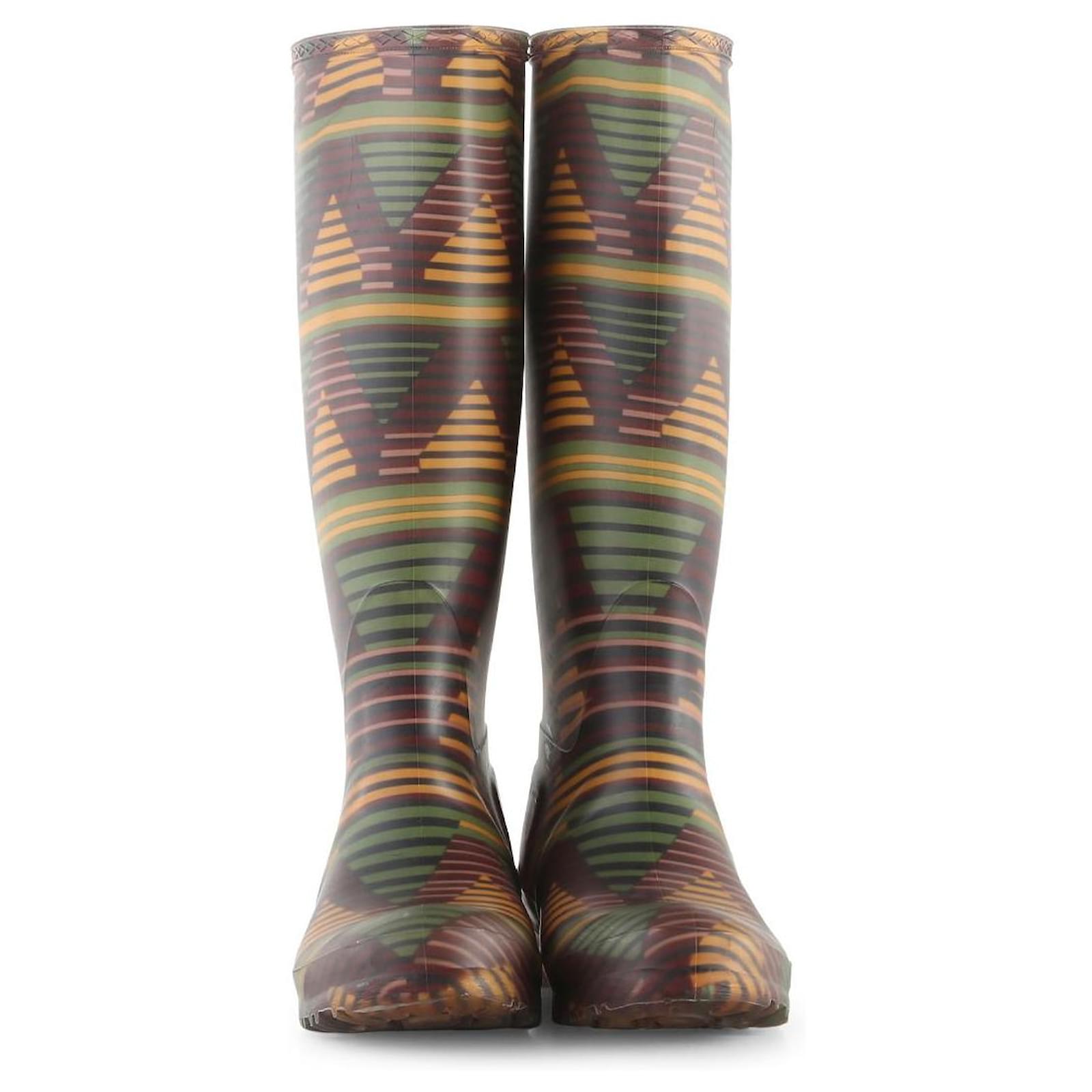 Missoni Multicolor Rubber Aztec Rain Boots Multiple colors ref