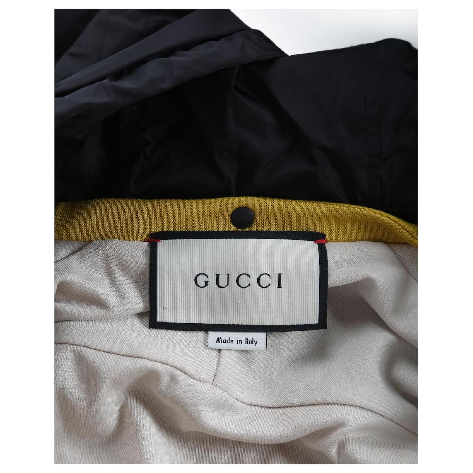Gucci Beige/Black/Mustard Cotton 