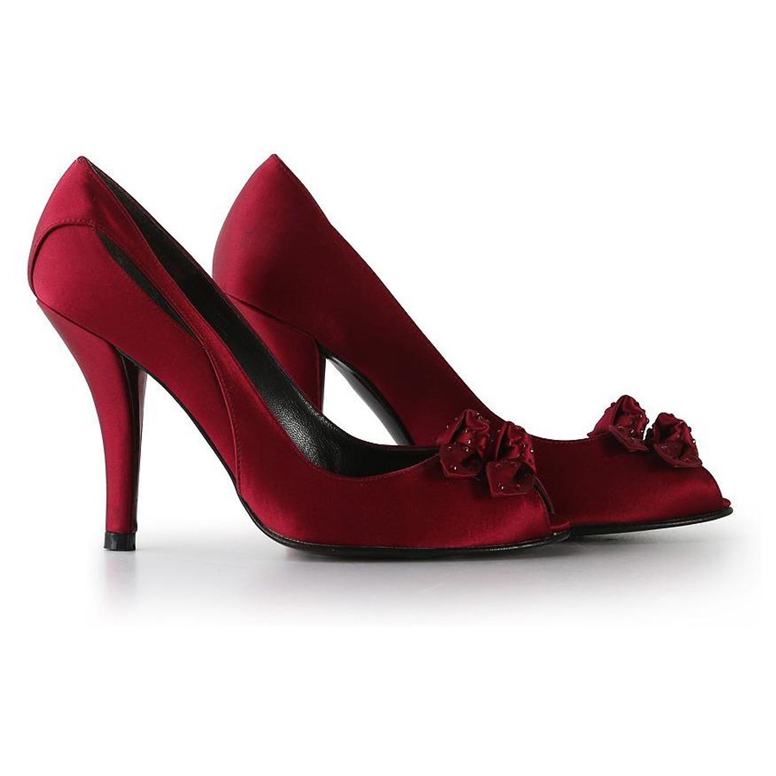 Escarpins Stuart Weitzman Argent à Bride - Talons Hauts 3-4,5 Pouces - Taille 6 US (étroit) - Occasion Très Bon état
