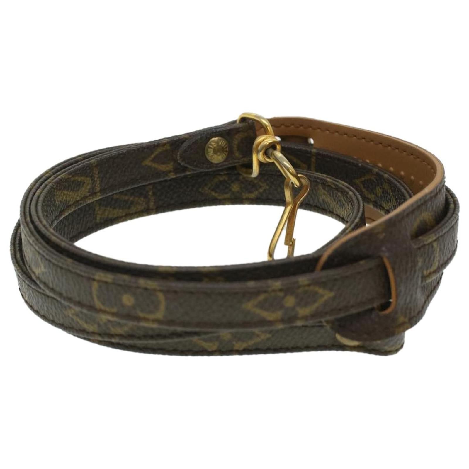 Louis Vuitton shoulder strap Brown Cloth ref.787330 Joli Closet