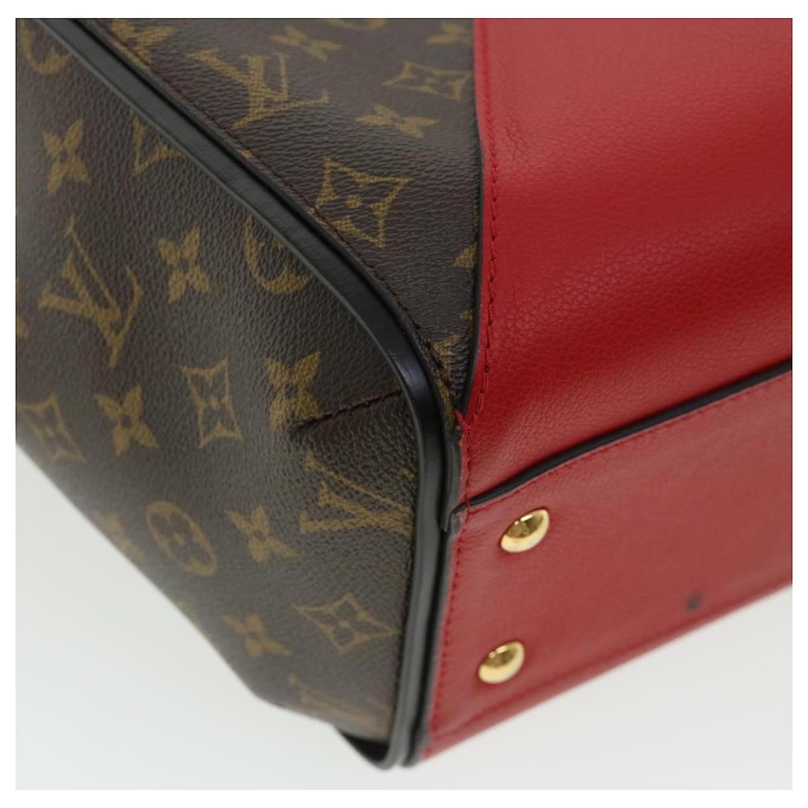 LOUIS VUITTON Monogram Cerise Kimono MM Tote Bag Red M40459 LV Auth 41019a  Cloth ref.906540 - Joli Closet