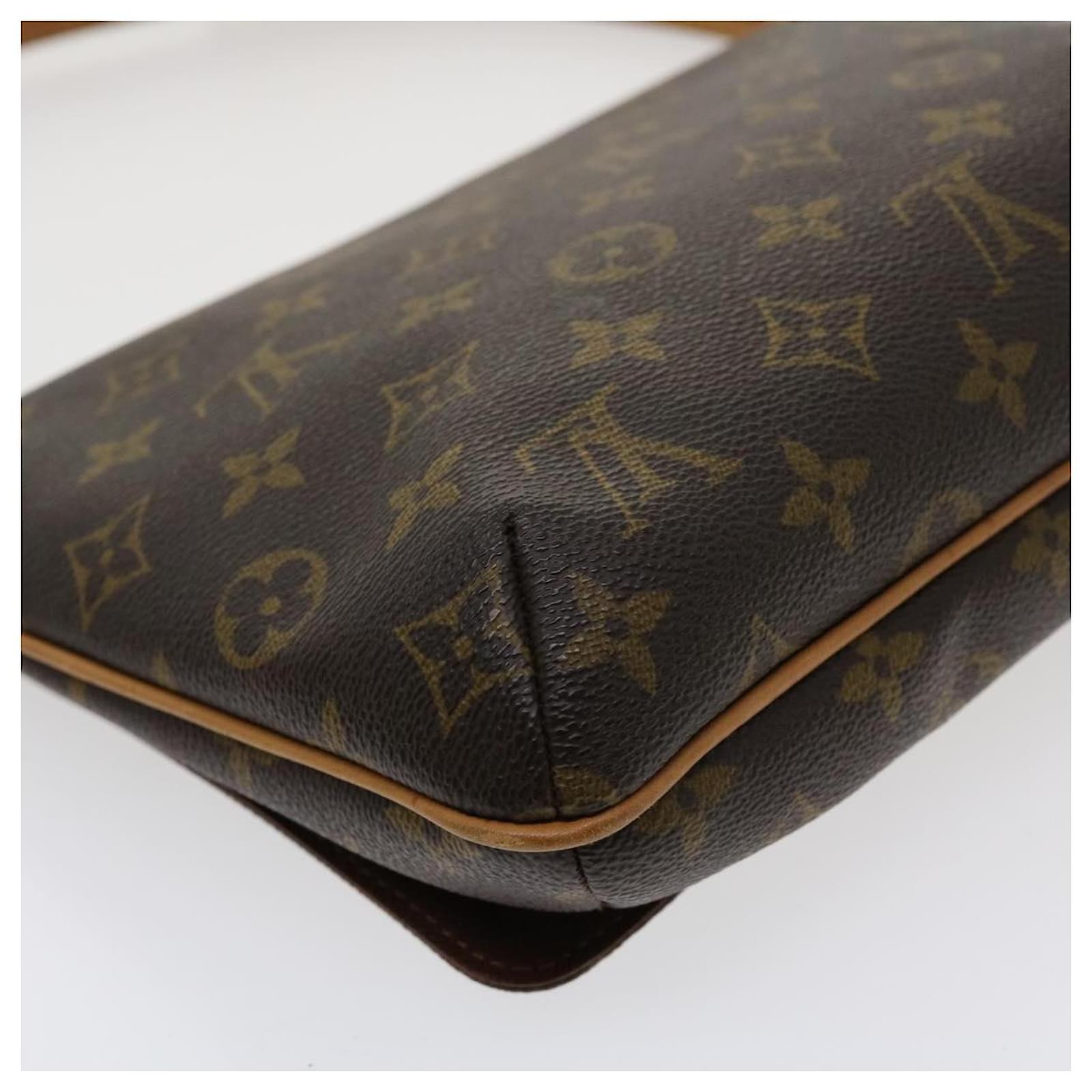 Louis Vuitton Shoulder Bag Monogram Musette Tango SP0071 Brown Women's Canvas