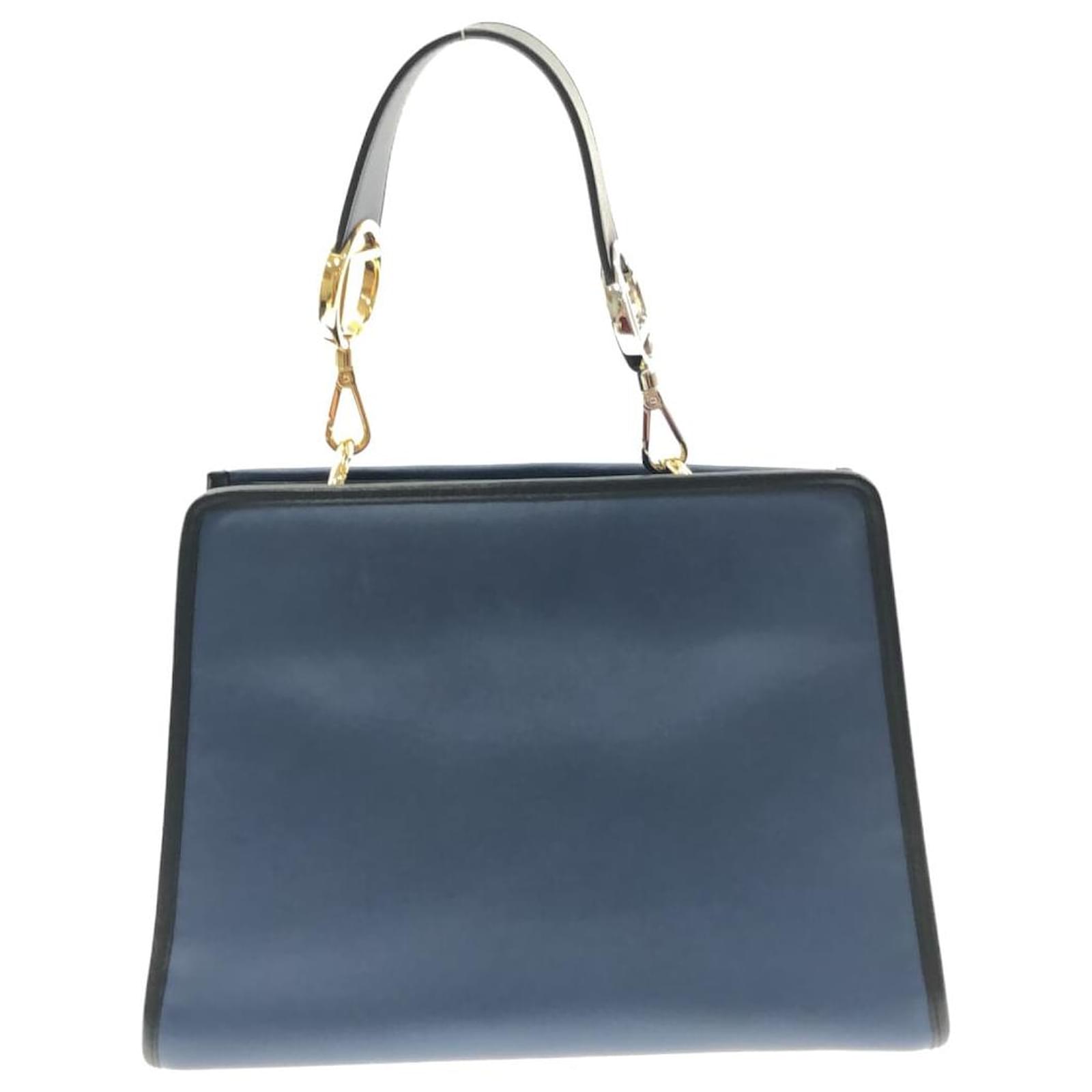 Fendi Runaway Navy blue Leather ref.787977 - Joli Closet 