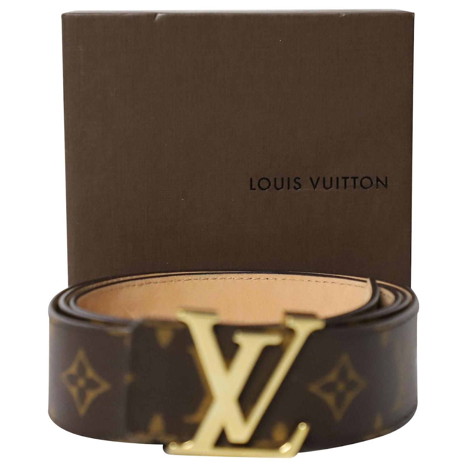 Louis Vuitton Belt Brown Leather ref.342482 - Joli Closet