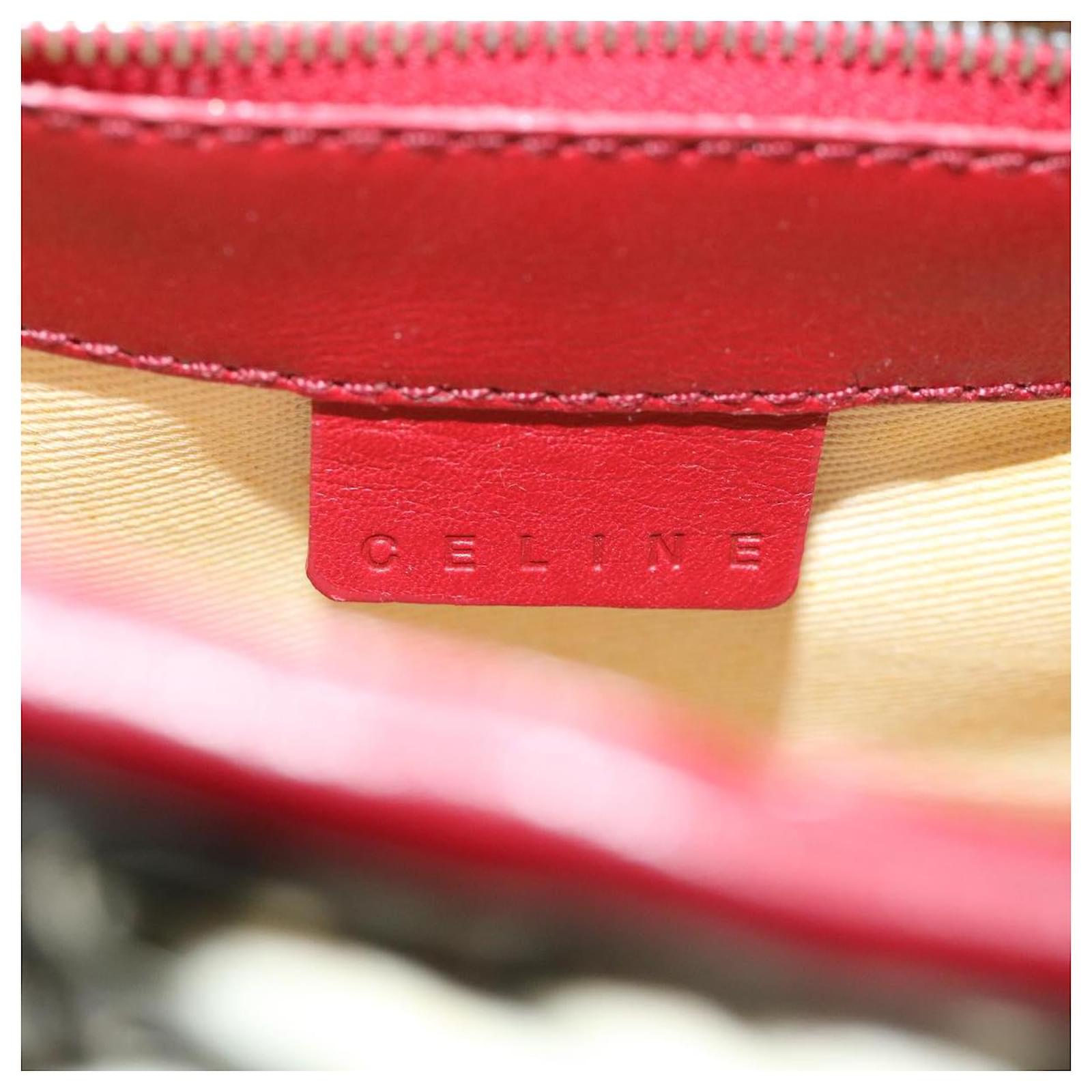 Céline Celine 2002 soccer world cup model Shoulder Bag Leather