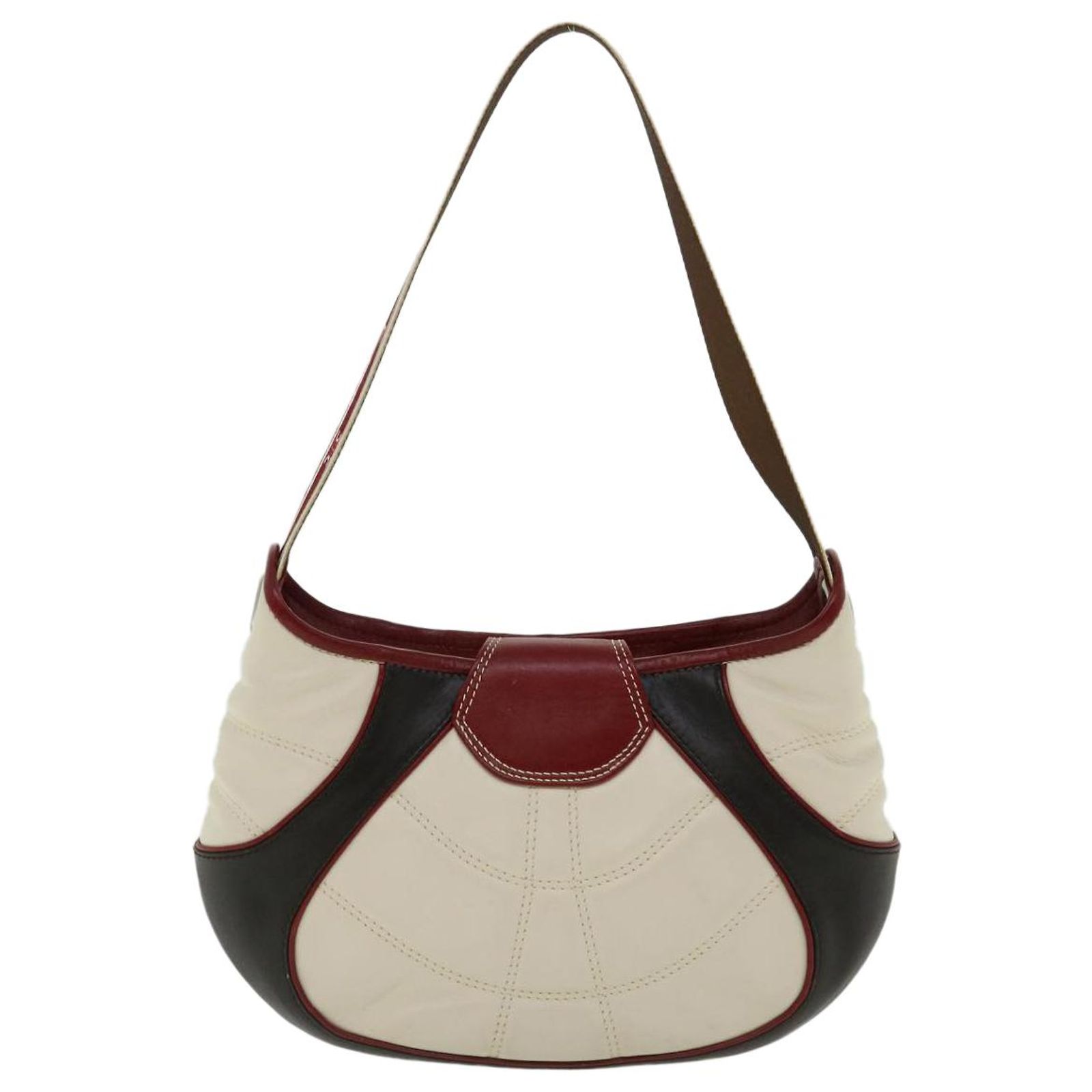 Céline Celine 2002 soccer world cup model Shoulder Bag Leather