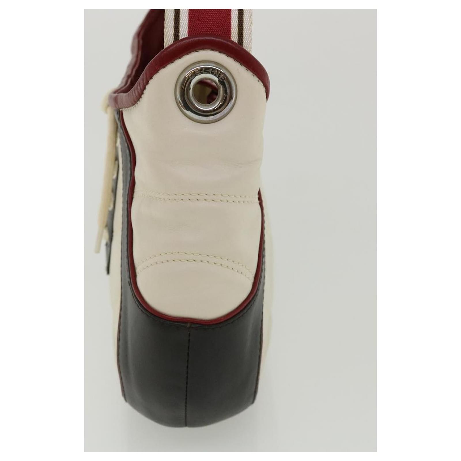 Céline Celine 2002 soccer world cup model Shoulder Bag Leather