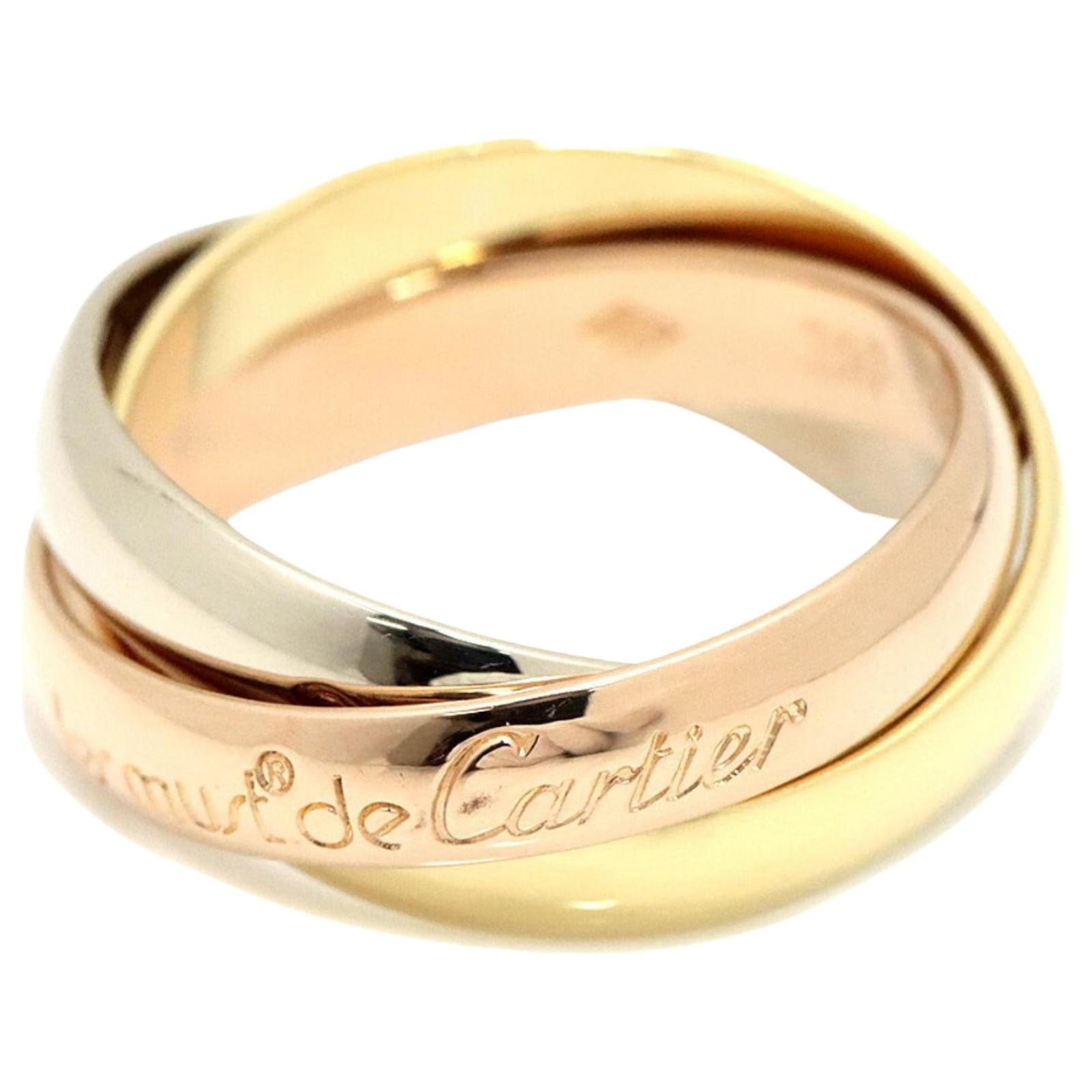 Cartier Trinity Golden Yellow gold ref.788991 - Joli Closet