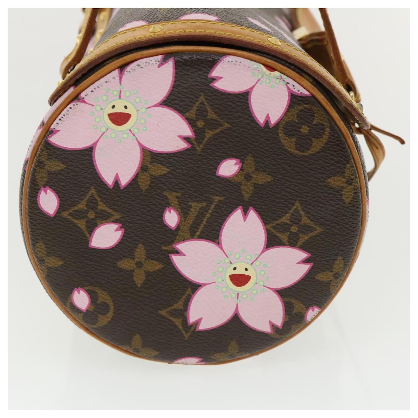 Authentic LOUIS VUITTON Monogram Cherry Blossom Papillon M92009 Bag  #246-000