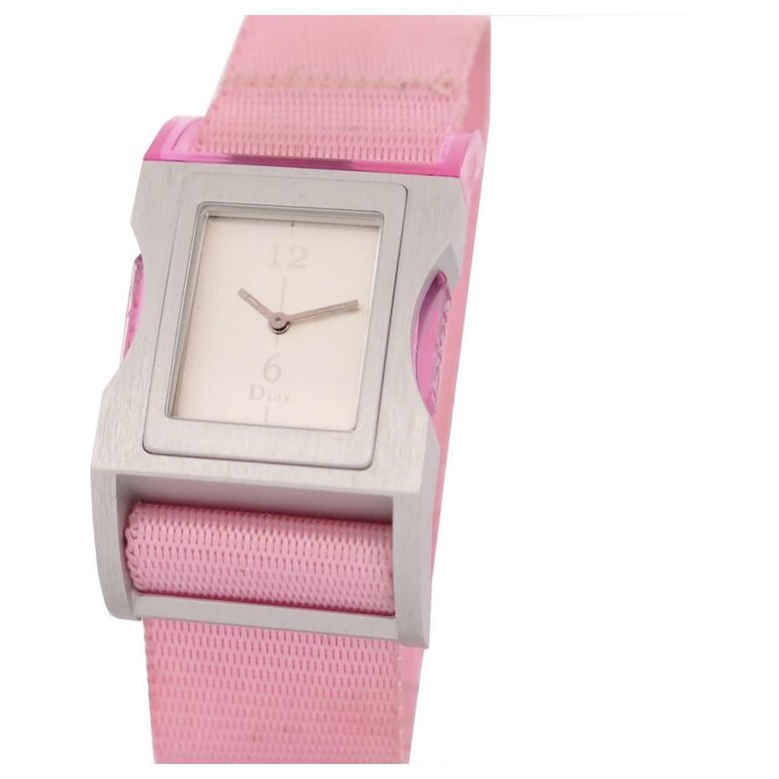 Dior Grey Stainless Steel Christal CD112115M001 Women's Wristwatch 29 mm at  1stDibs | dior christal watch