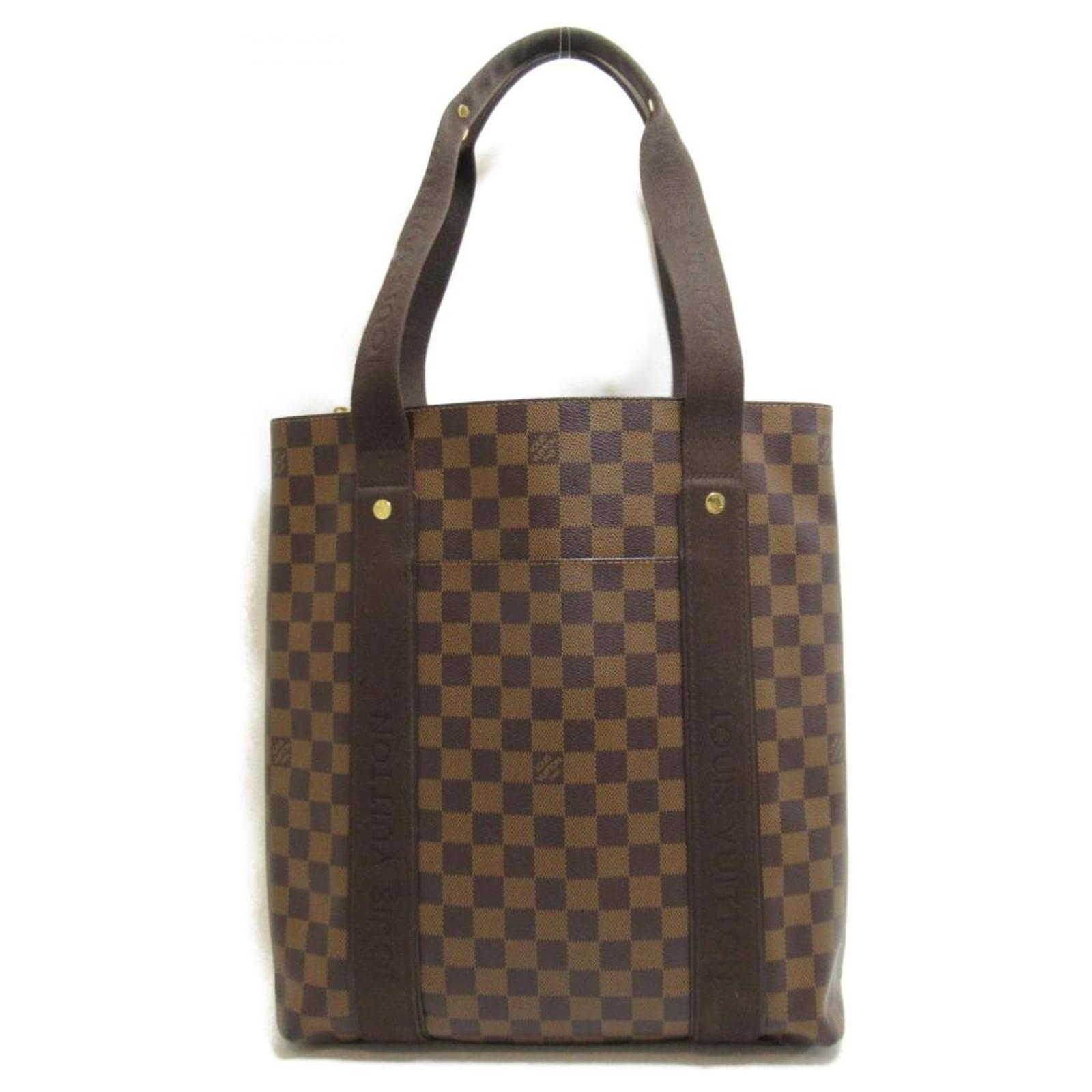 Louis Vuitton Damier Ebene Cabas Beaubourg Brown ref.791808 - Joli Closet