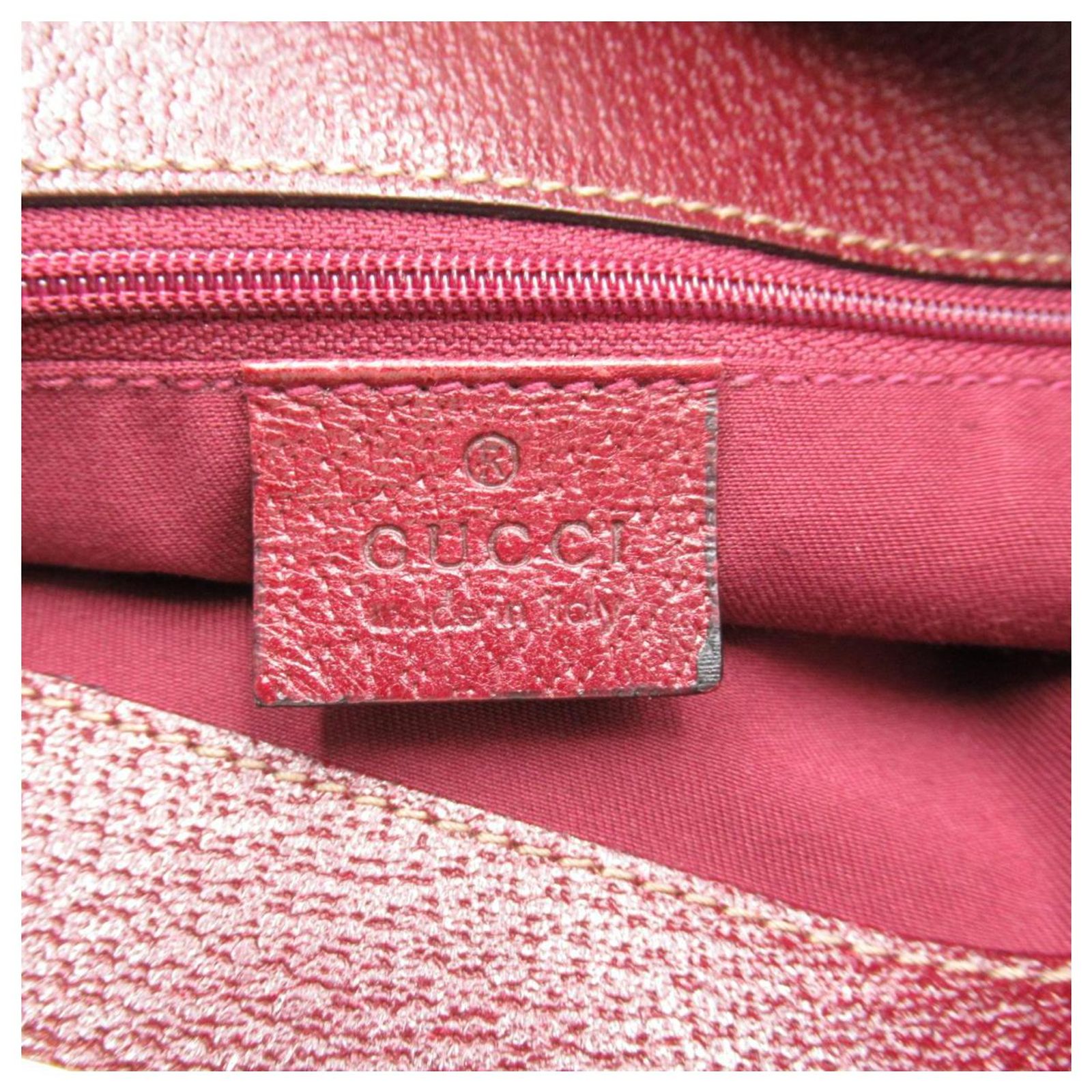 Gucci GG Canvas Shoulder Bag 132260 Brown Cloth ref.791828 - Joli Closet
