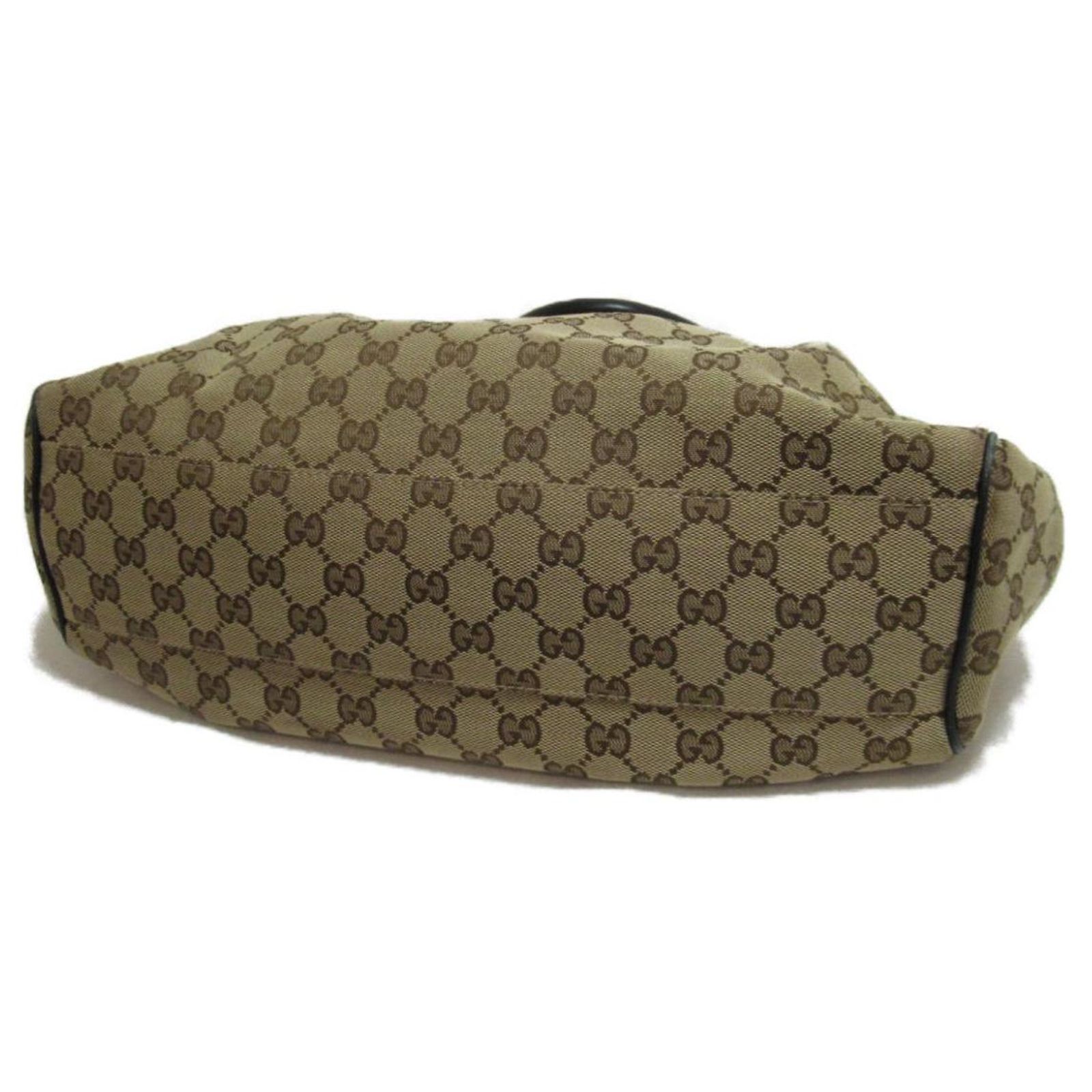 Gucci GG Canvas Sukey Handbag Beige Cloth ref.791830 - Joli Closet