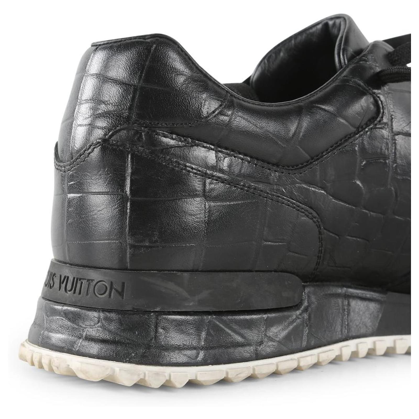 Louis Vuitton Crocodile Sneakers - Black Sneakers, Shoes