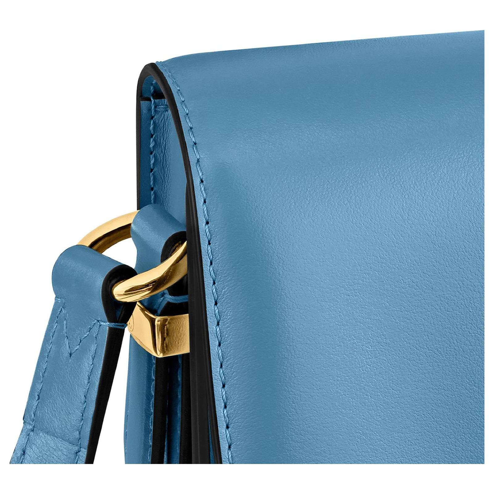 Louis Vuitton LV Pont 9 orage new Blue Leather ref.793740 - Joli Closet