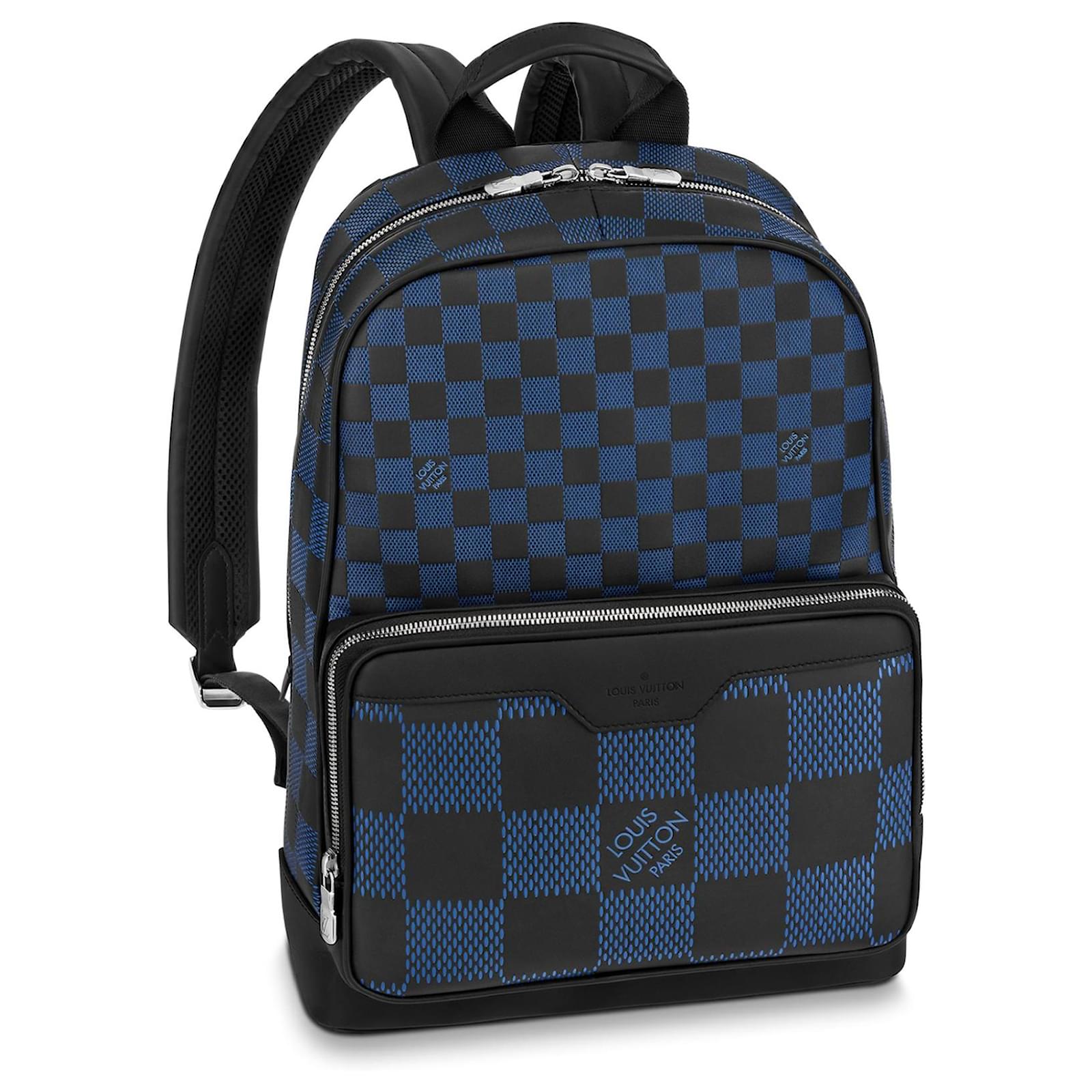 blue checkered louis vuitton bag