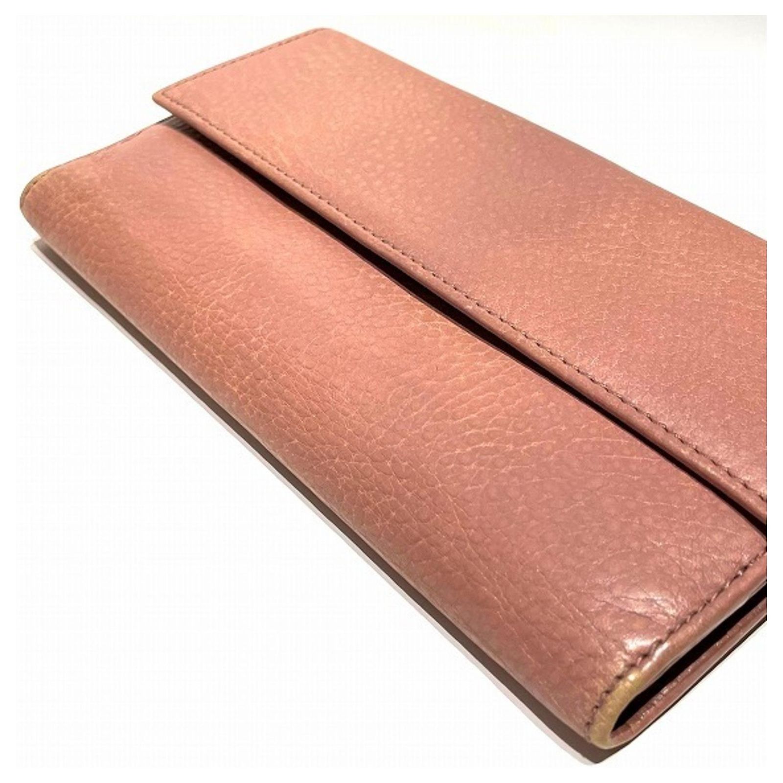 Gucci Interlocking G Pink Leather ref.794196 - Joli Closet