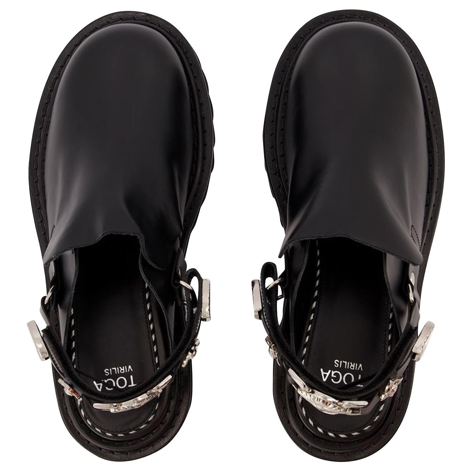 Toga Pulla AJ1249 Flat Shoes - Toga Virilis - Black  display picture 2