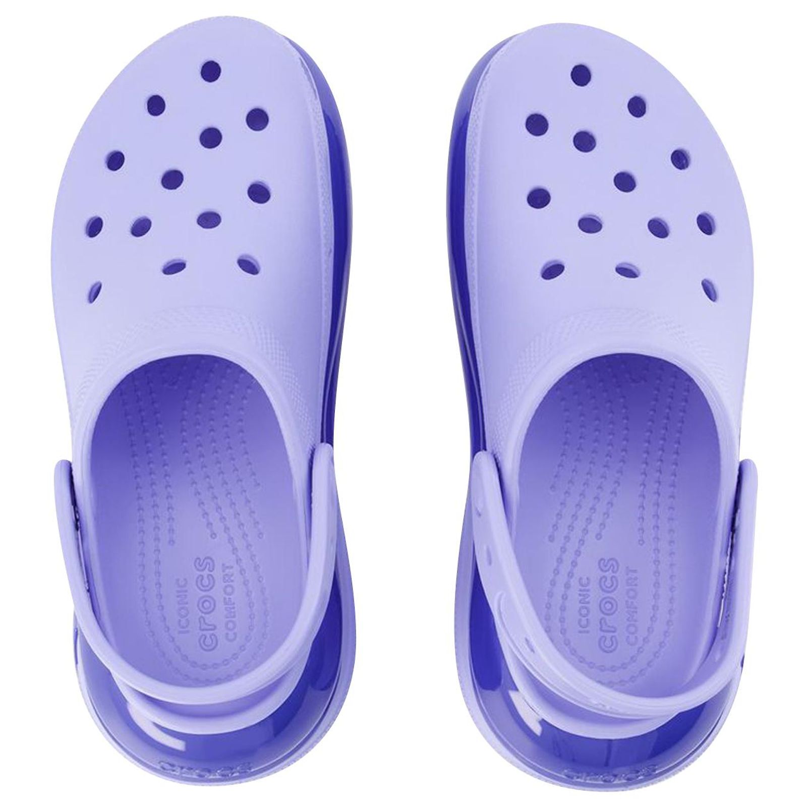 Autre Marque Classic Mega Crush Mules - Crocs - Moon Jelly - Synthetic ...