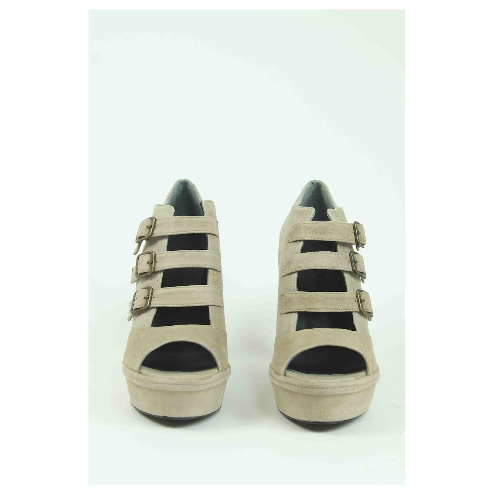 Castaner Castañer pumps 40 Beige Leather ref.795357 Joli Closet