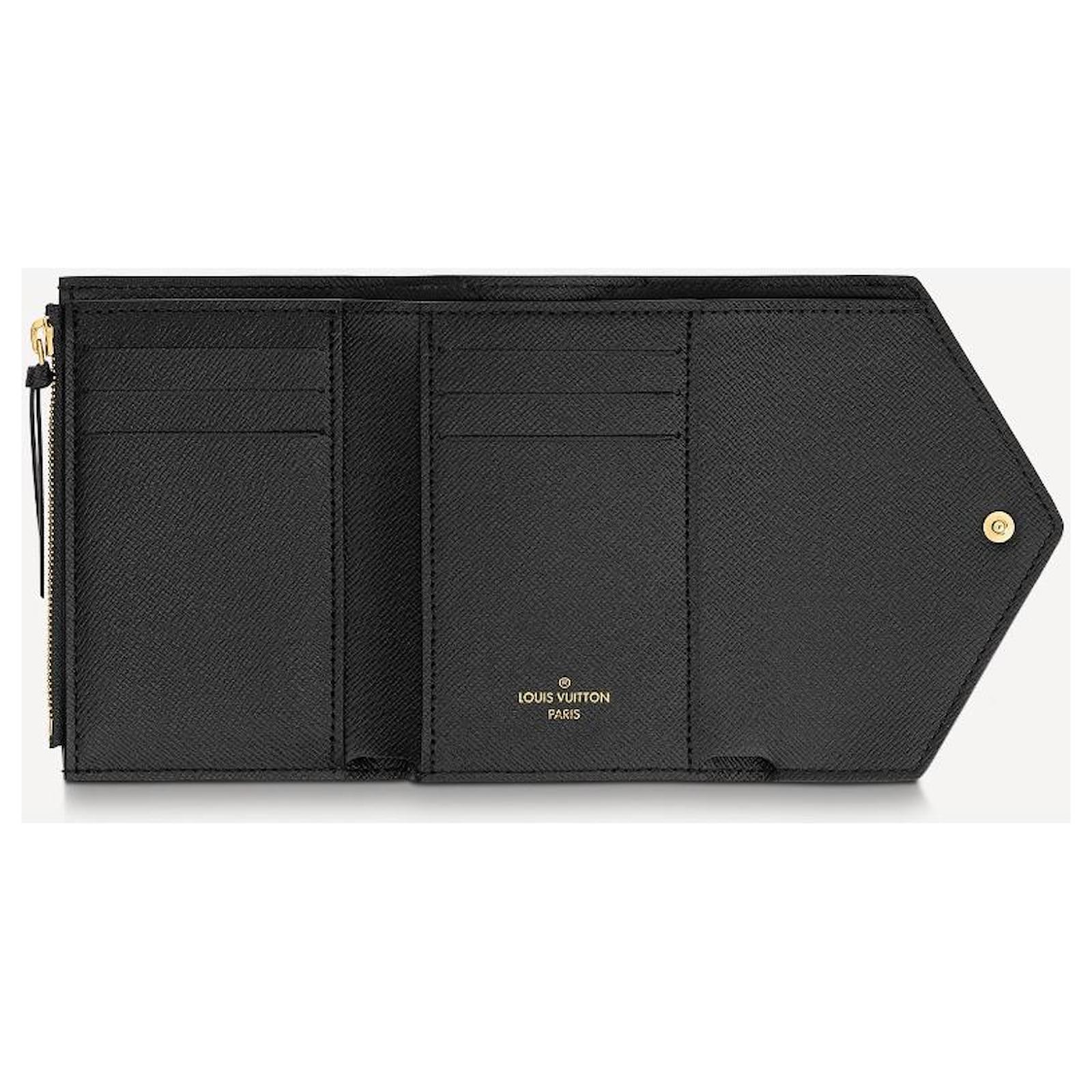 Victorine cloth wallet Louis Vuitton Brown in Cloth - 29603614