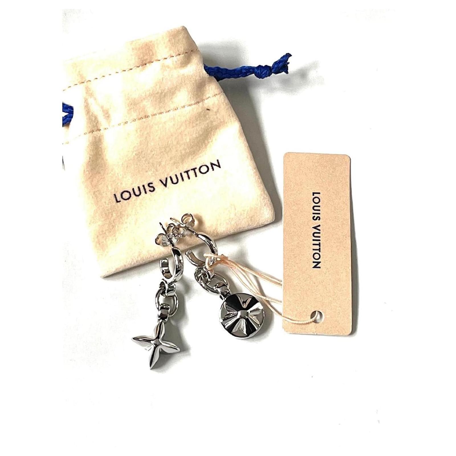 Louis Vuitton I miei orecchini a fiore Argento ref.795694 - Joli Closet