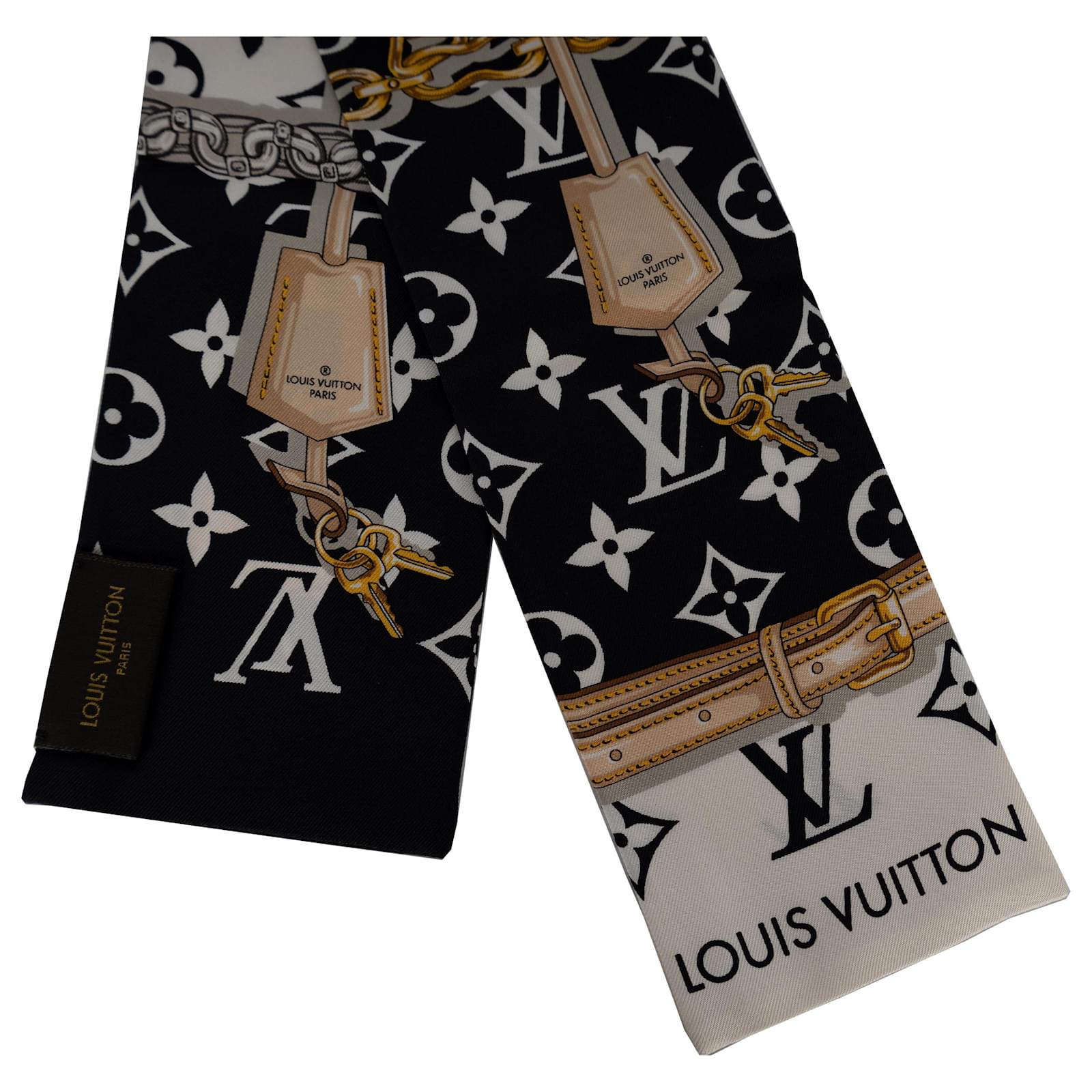 Louis Vuitton Monogram Confidential Bandeau Brown Silk ref.796284 - Joli  Closet