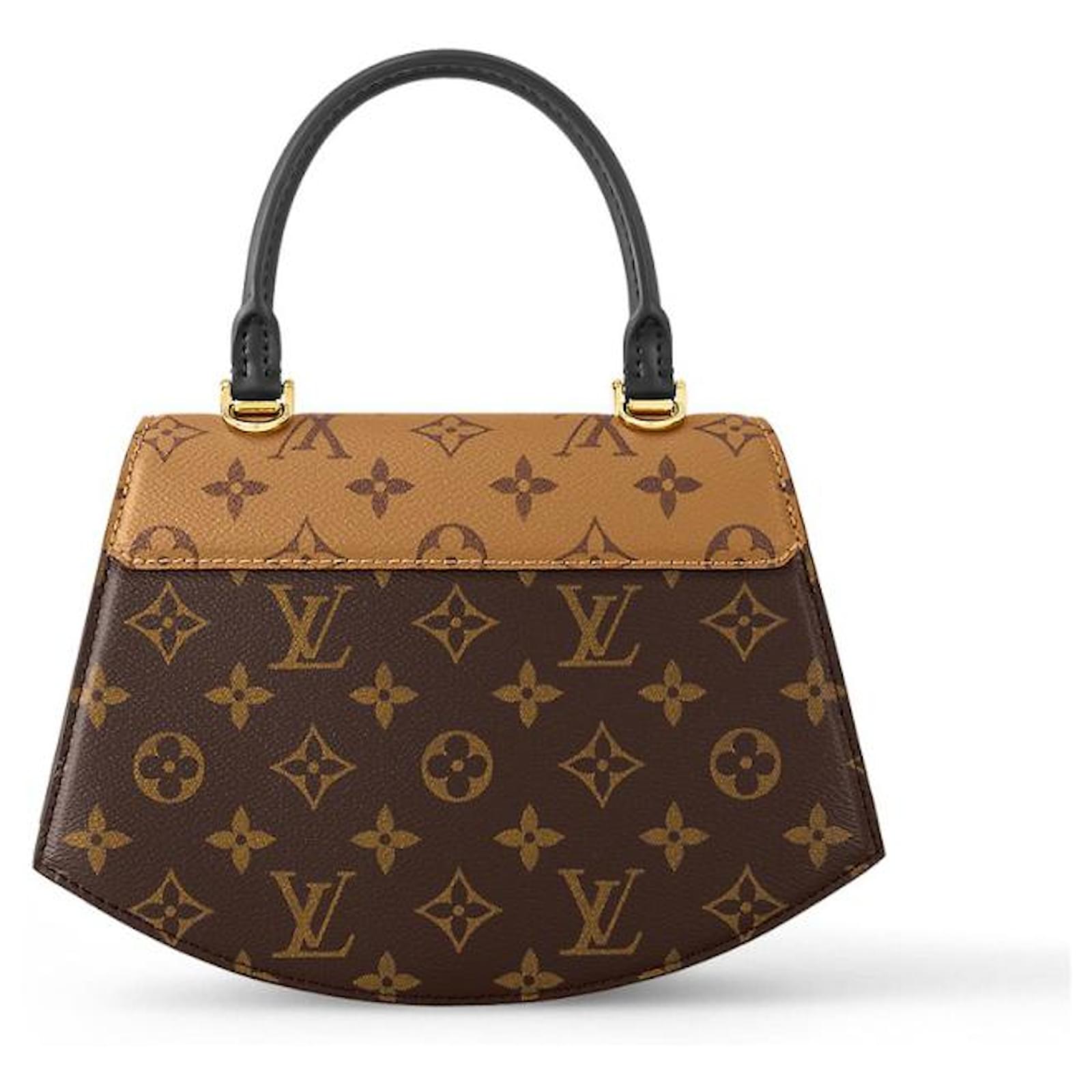 Louis Vuitton LV Tilsitt monogram handbag Brown ref.797373 - Joli