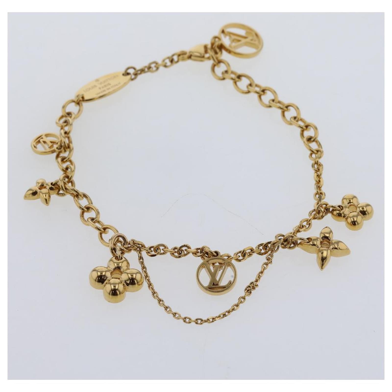 Louis Vuitton Blooming Supple Gold Plated Necklace