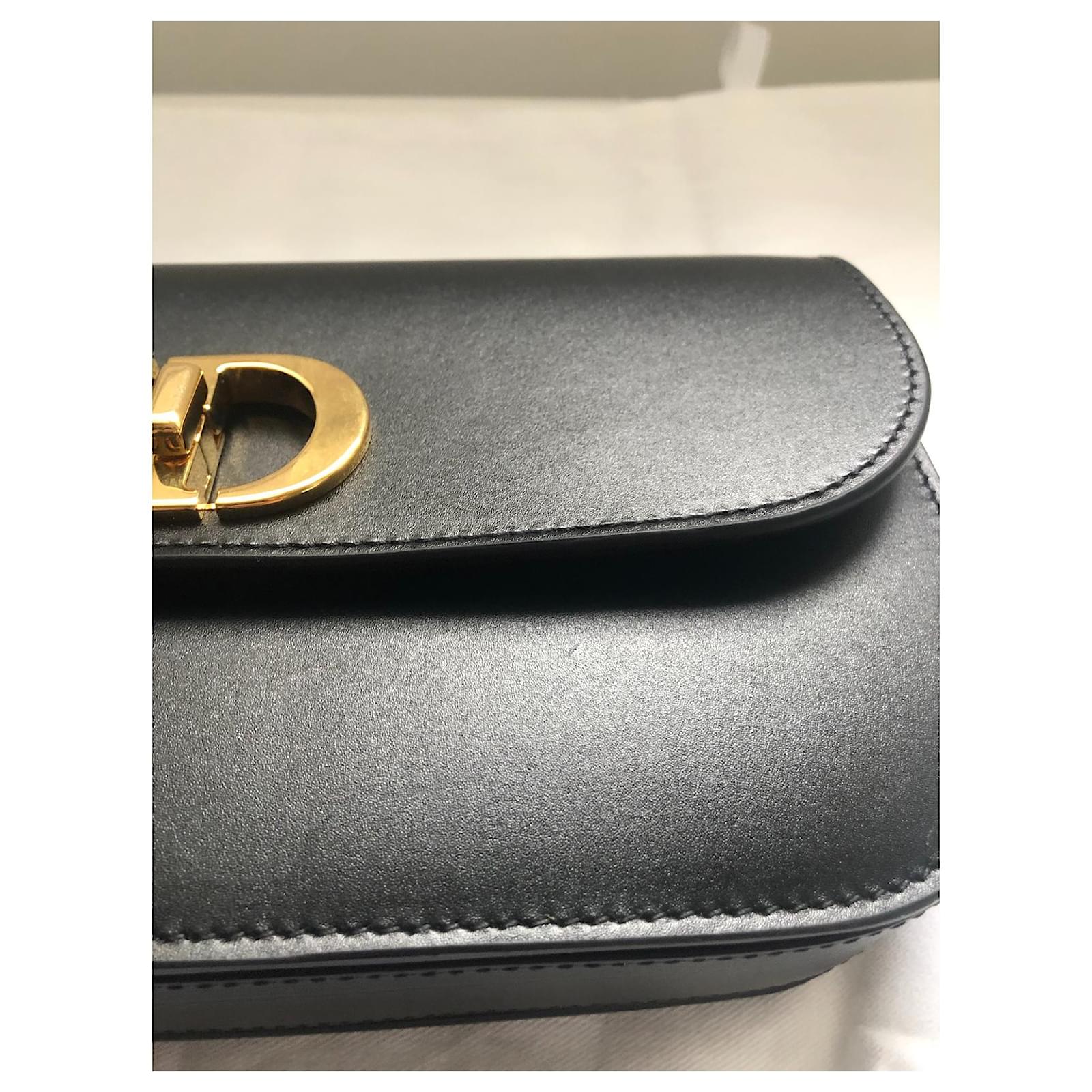 Dior 30 Montaigne Avenue Black Leather ref.798493 - Joli Closet