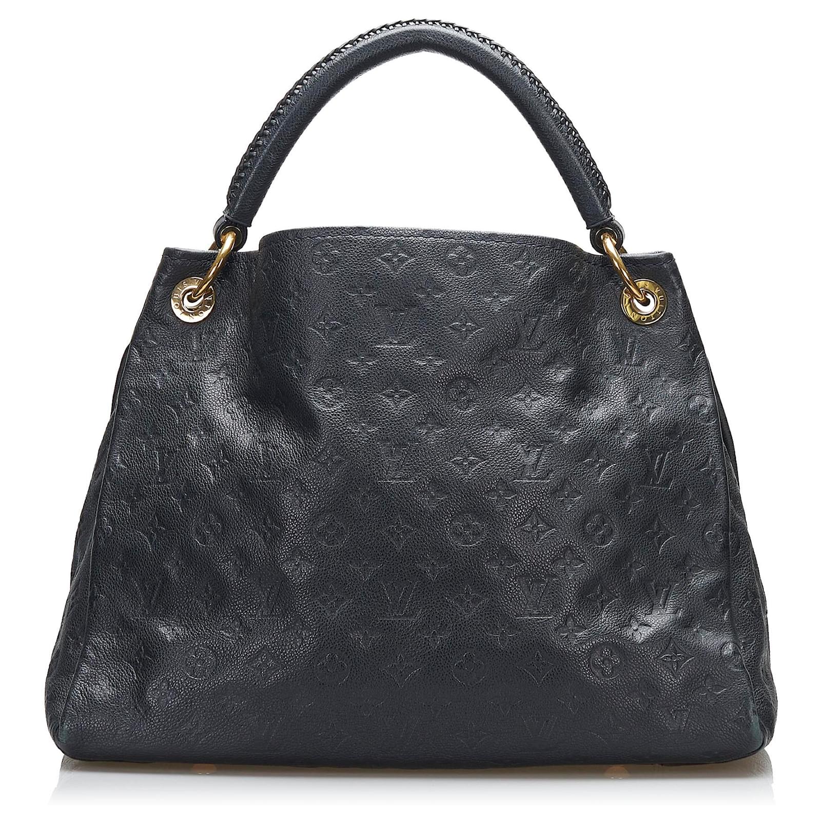 Louis Vuitton Black Monogram Empreinte Leather Artsy MM Bag