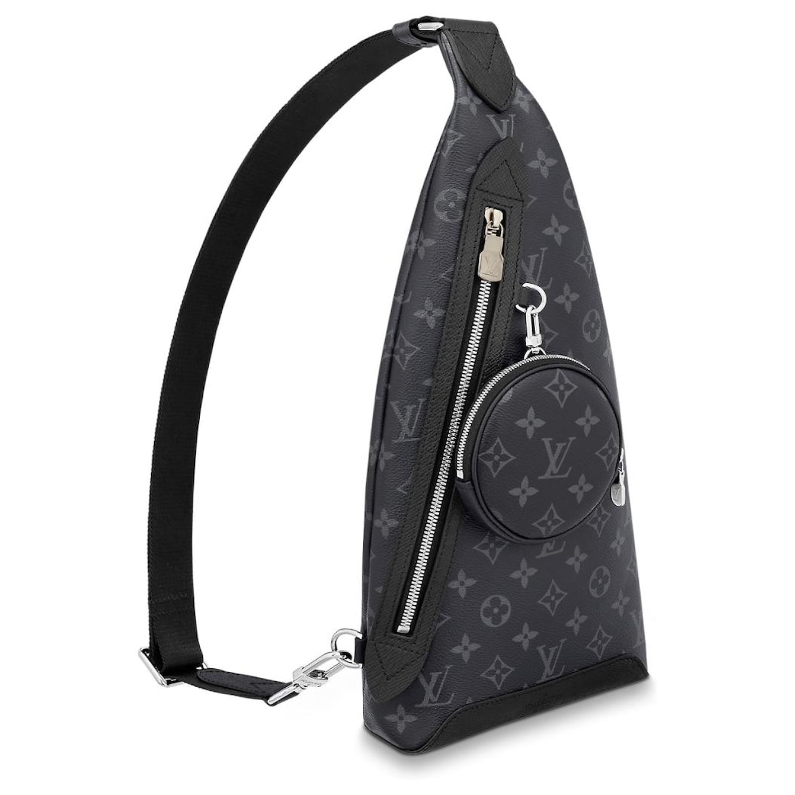 Bolso bandolera Louis Vuitton Duo negro Cuero ref.522938 - Joli Closet