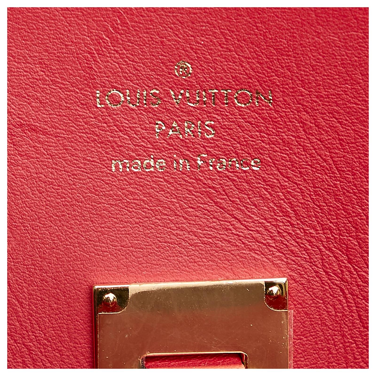 Louis Vuitton Milla PM Red Veau Nuage in 2023